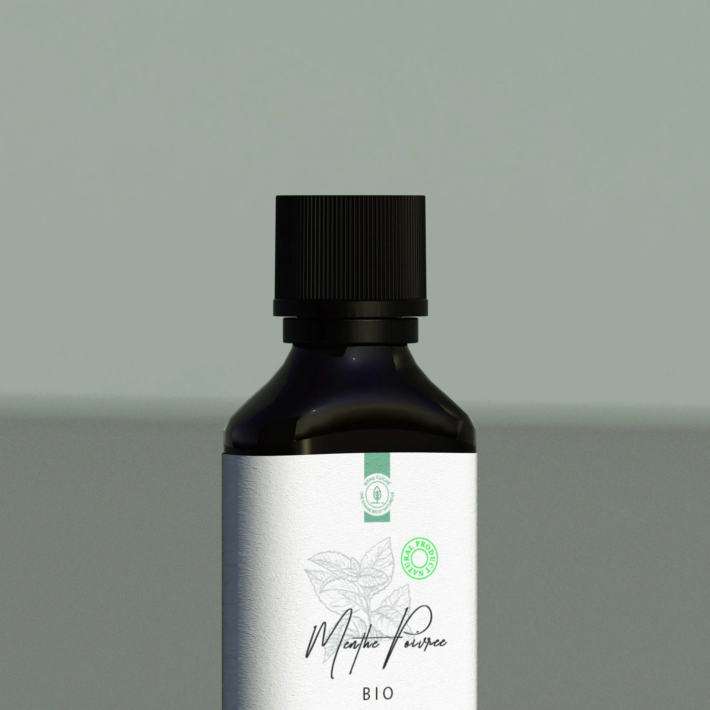 50ml Bio Olejek Miętowy (Mentha Piperita) - 100% Czysty, Naturalny i Ekologiczny - Jadalny Olejek Miętowy - Świeży, Orzeźwiający i Klarowny - Organic Peppermint Oil