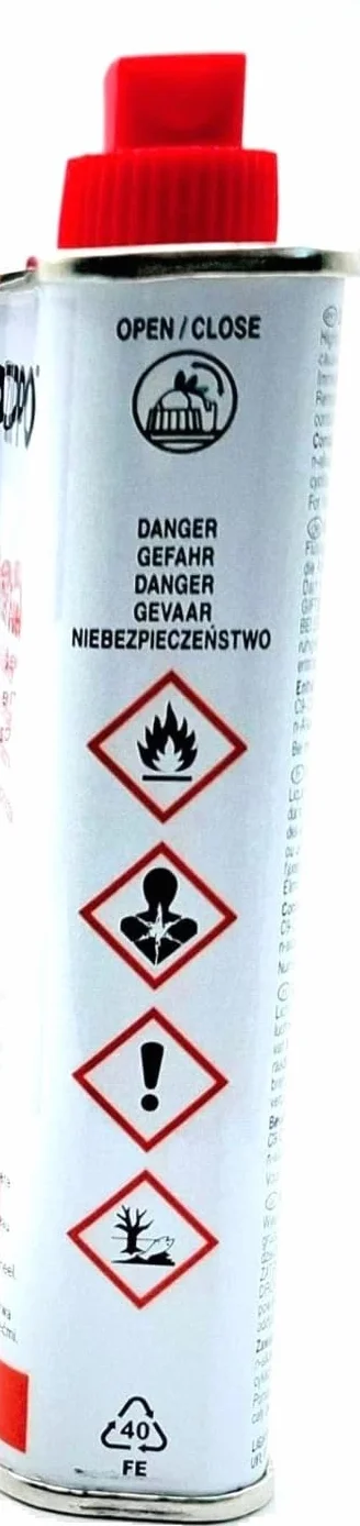 Zippo Benzyna do Zapalniczek 125ml – Wysokiej jakości paliwo UE – Białe opakowanie – Idealna do zapalniczek sztormowych – Czyste i wydajne