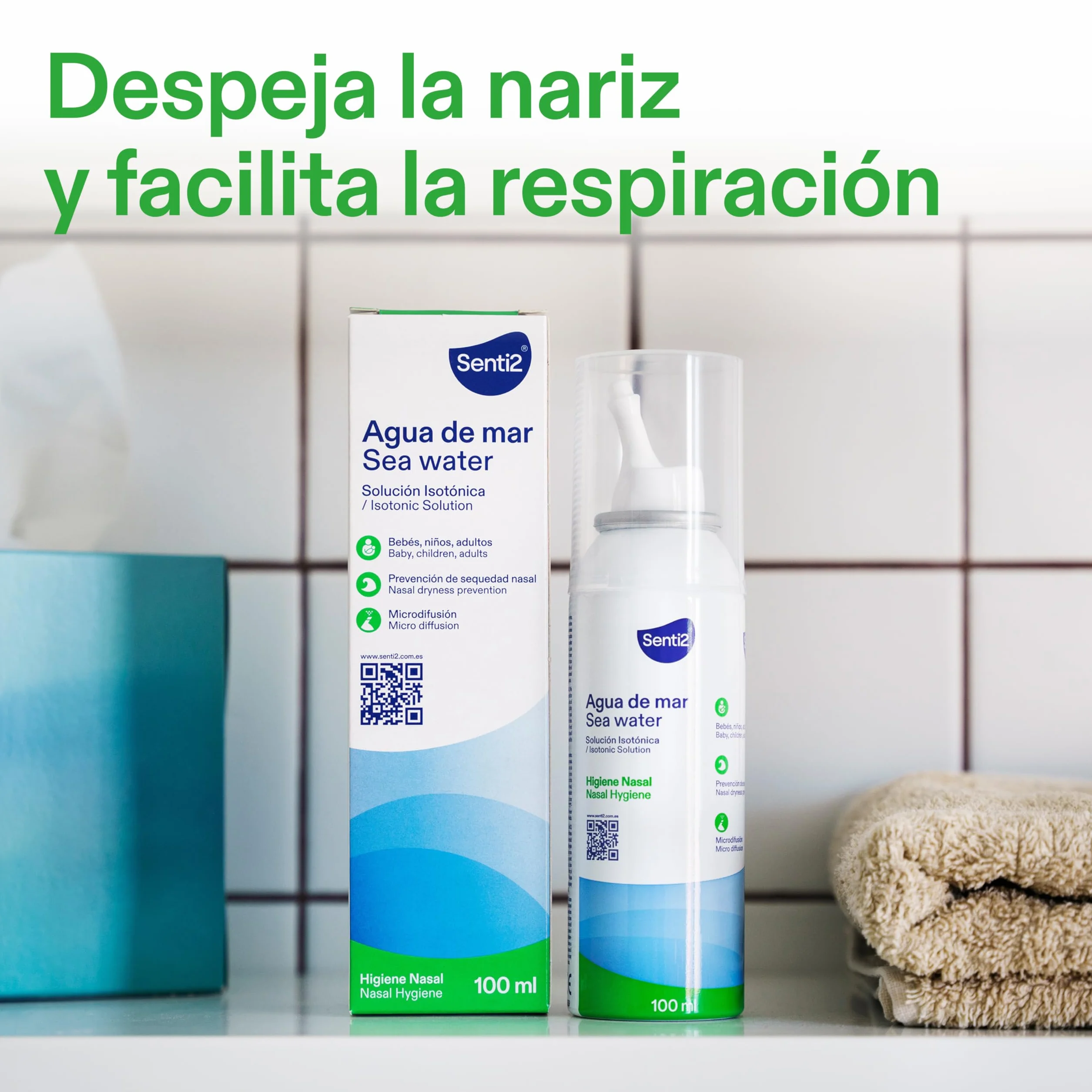 Agua de Mar Spray Nasal 100ml