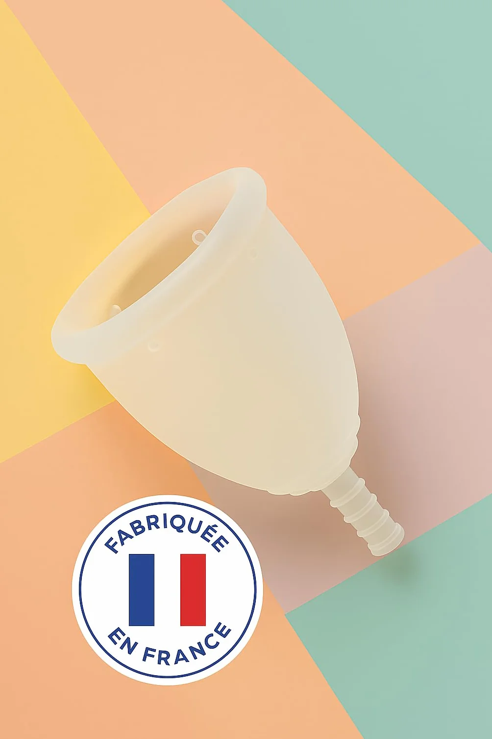 Kubeczek Menstruacyjny Fleurcup - Mały Rozmiar - Fleurcup, Produkowana We Francji, Istnieje Od 2009 Roku!