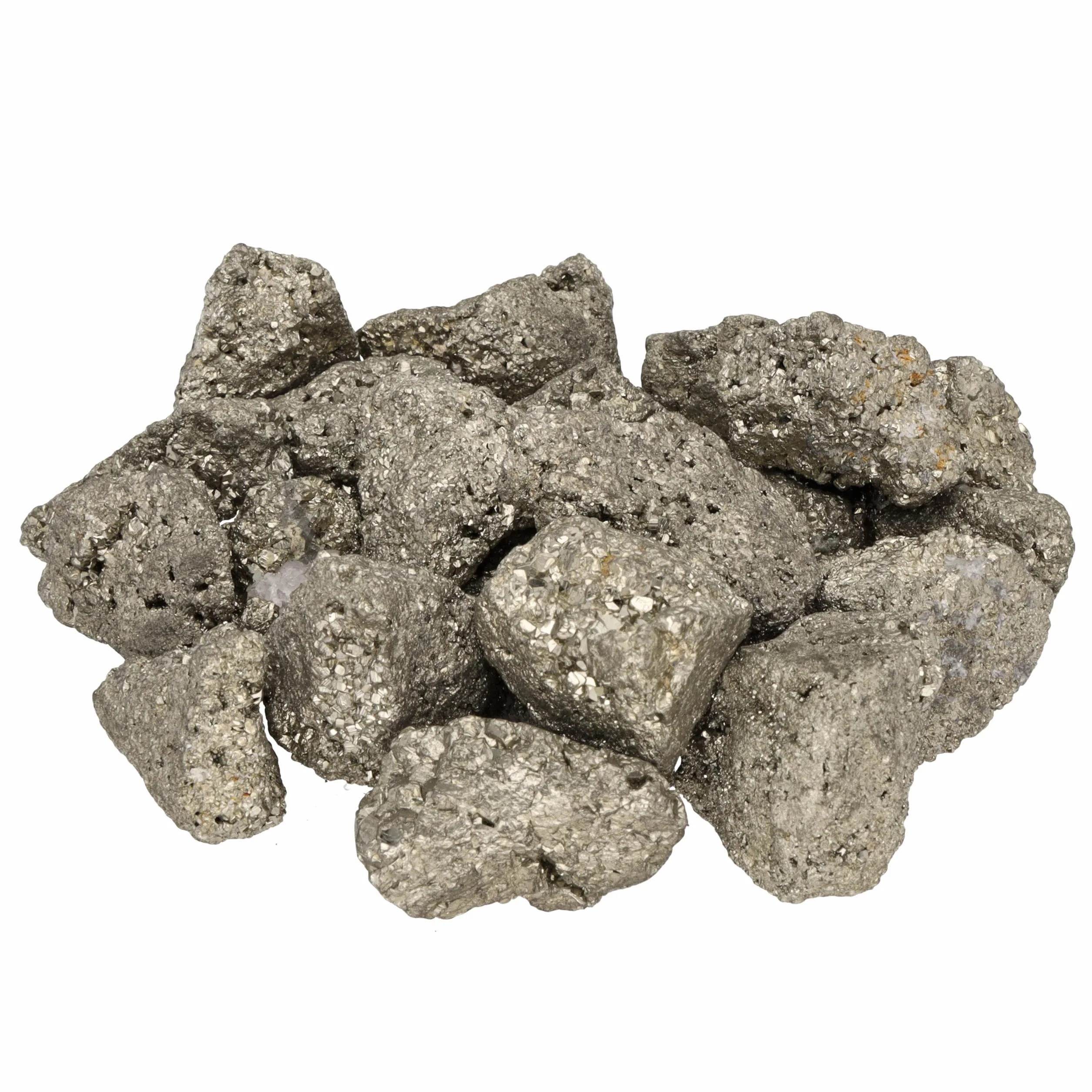 Pyrit surowe kamienie w 100% naturalne 300 g