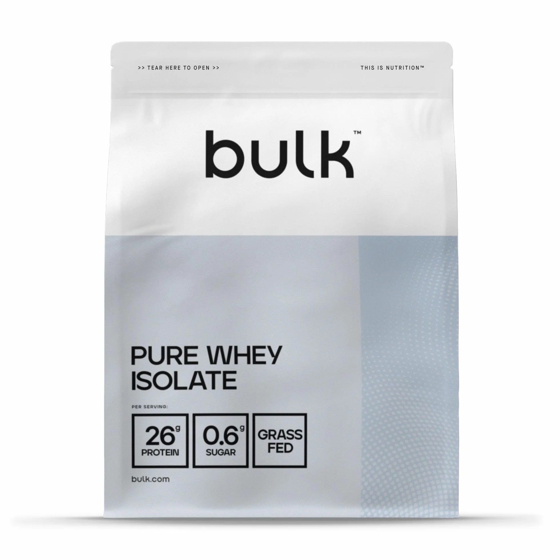 Bulk Izolat Białka Serwatkowego, Shake białkowy w proszku, Bez dodatków smakowych, 2.5kg, 83 porcji