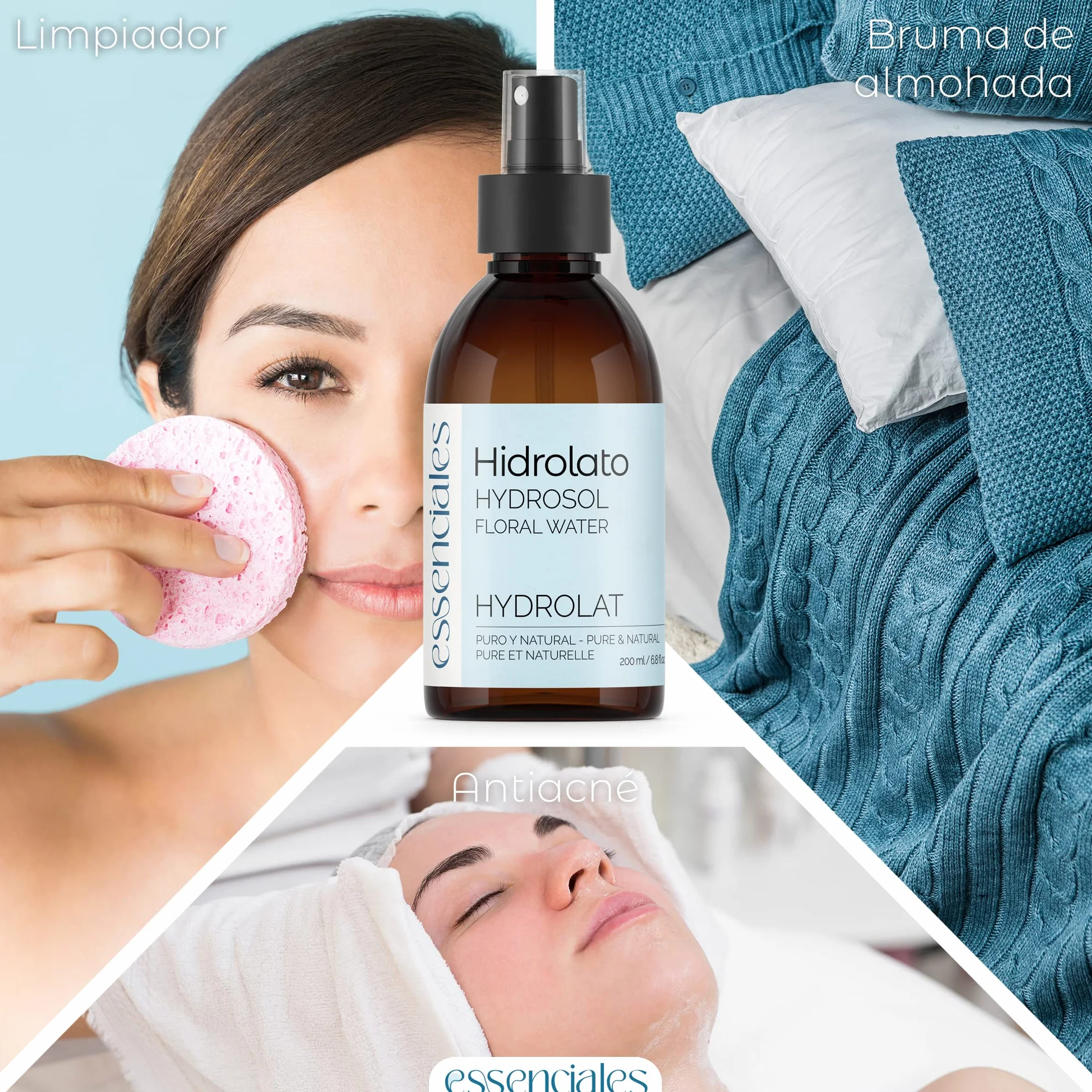 Hamamelis Water – ekologia kwiatowa – 100% czysta i certyfikowana organiczna – 100 ml