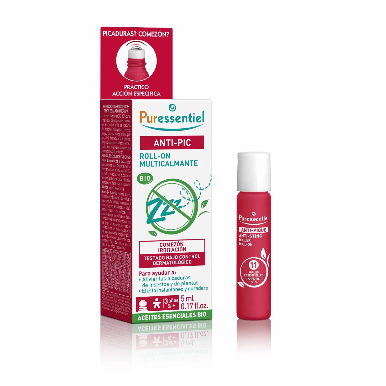 Puressentiel Puressentiel wałek z 11 olejkami Essential 5 ml