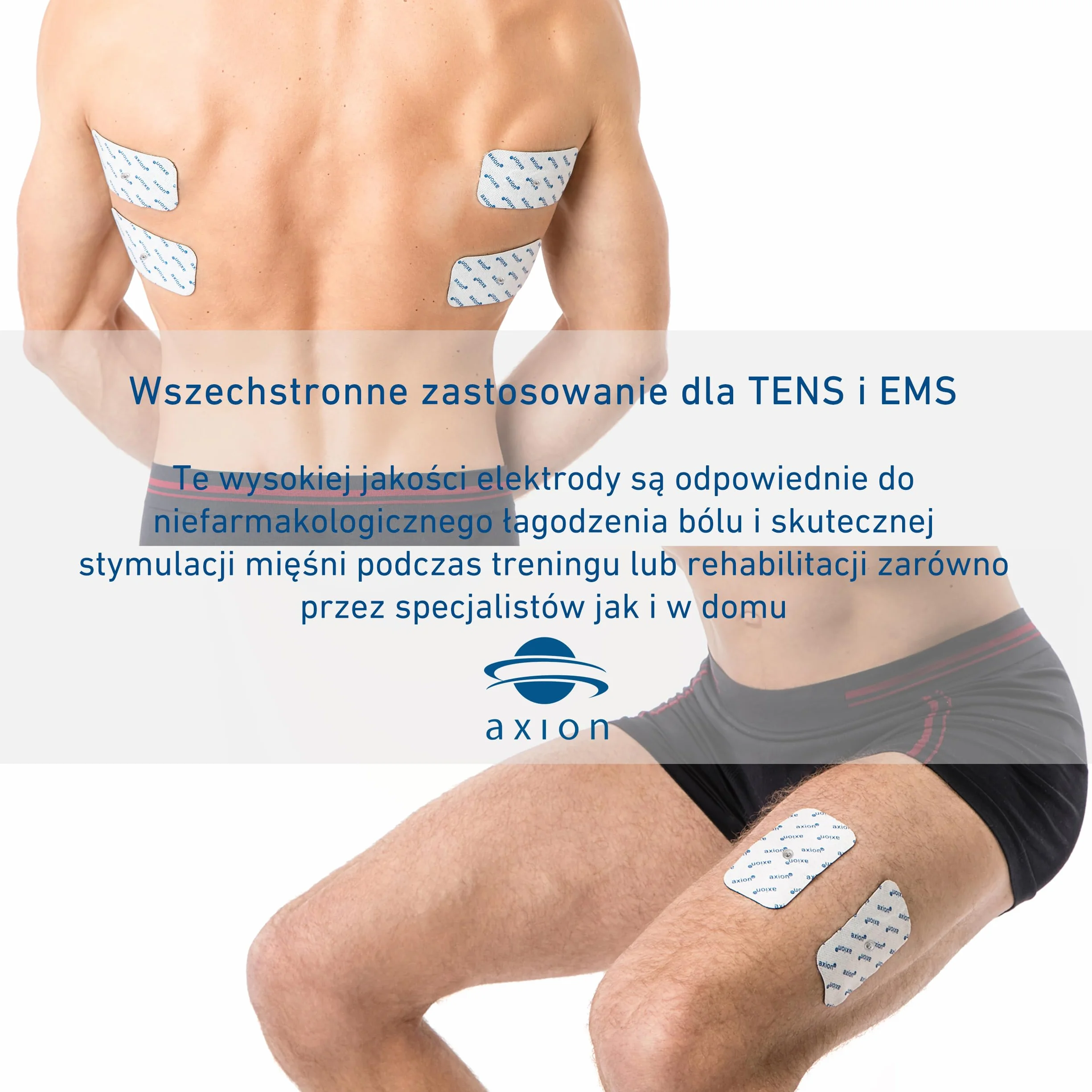 Prostokątne elektrody żelowe do tens-ems pasują do urządzeń Sanitas i Beurer-12 szt.