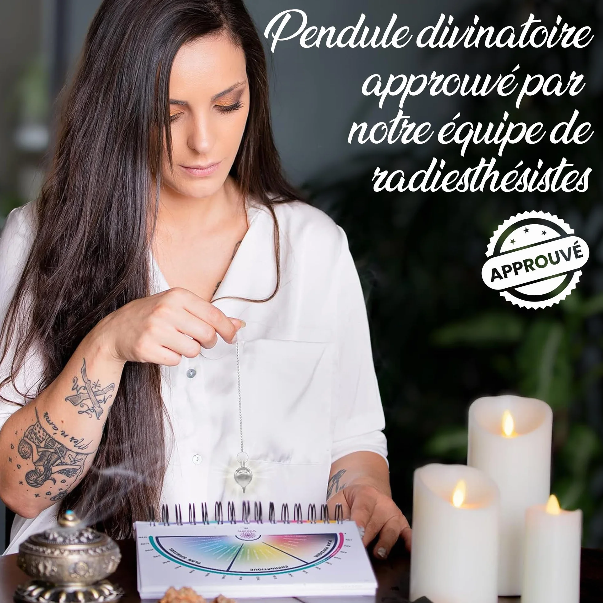 Vibratis Pendolo Esoterico Universale - Pendolino per Radioestesia y Divinazione