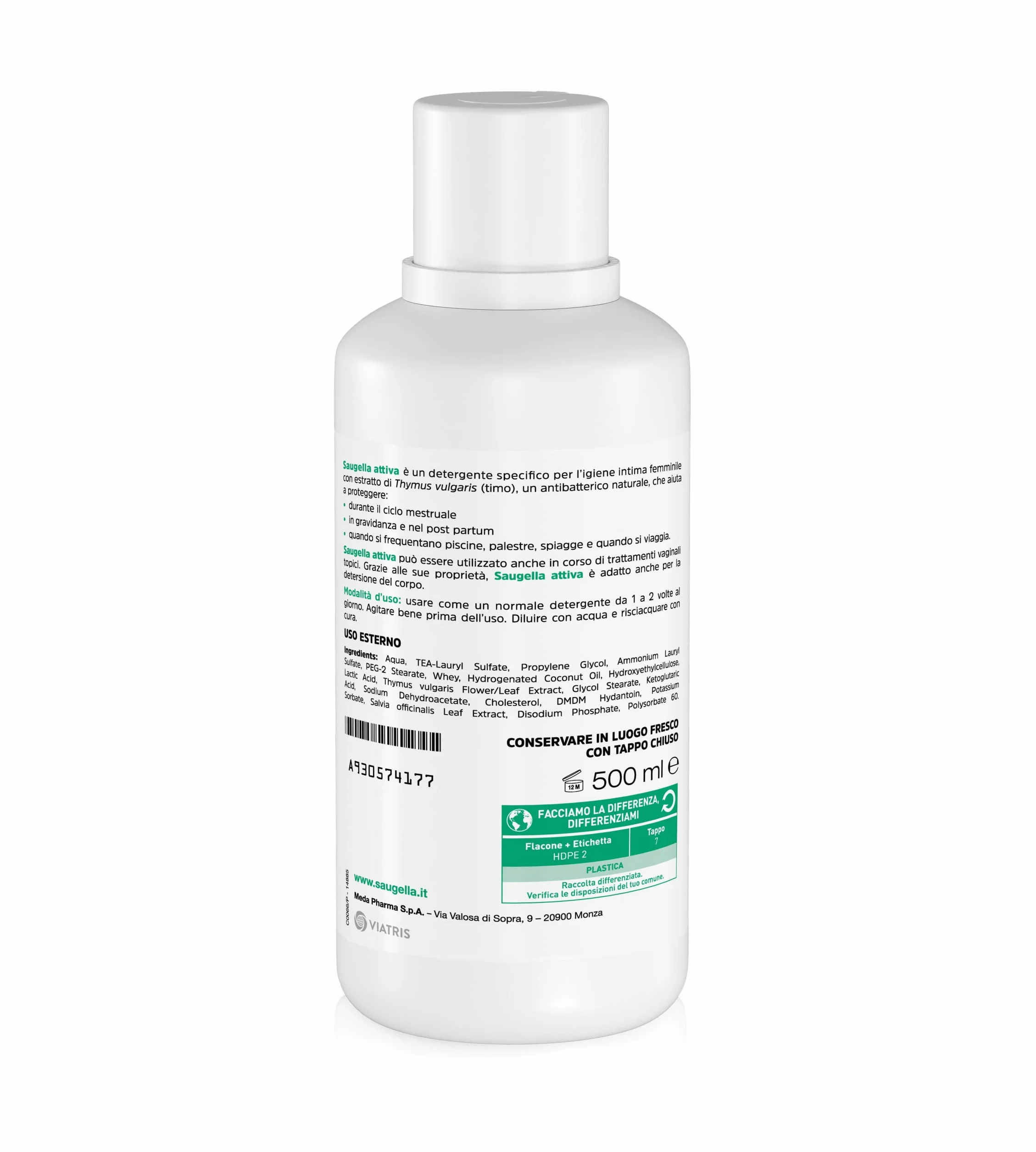 Saugella attiva 500 ml