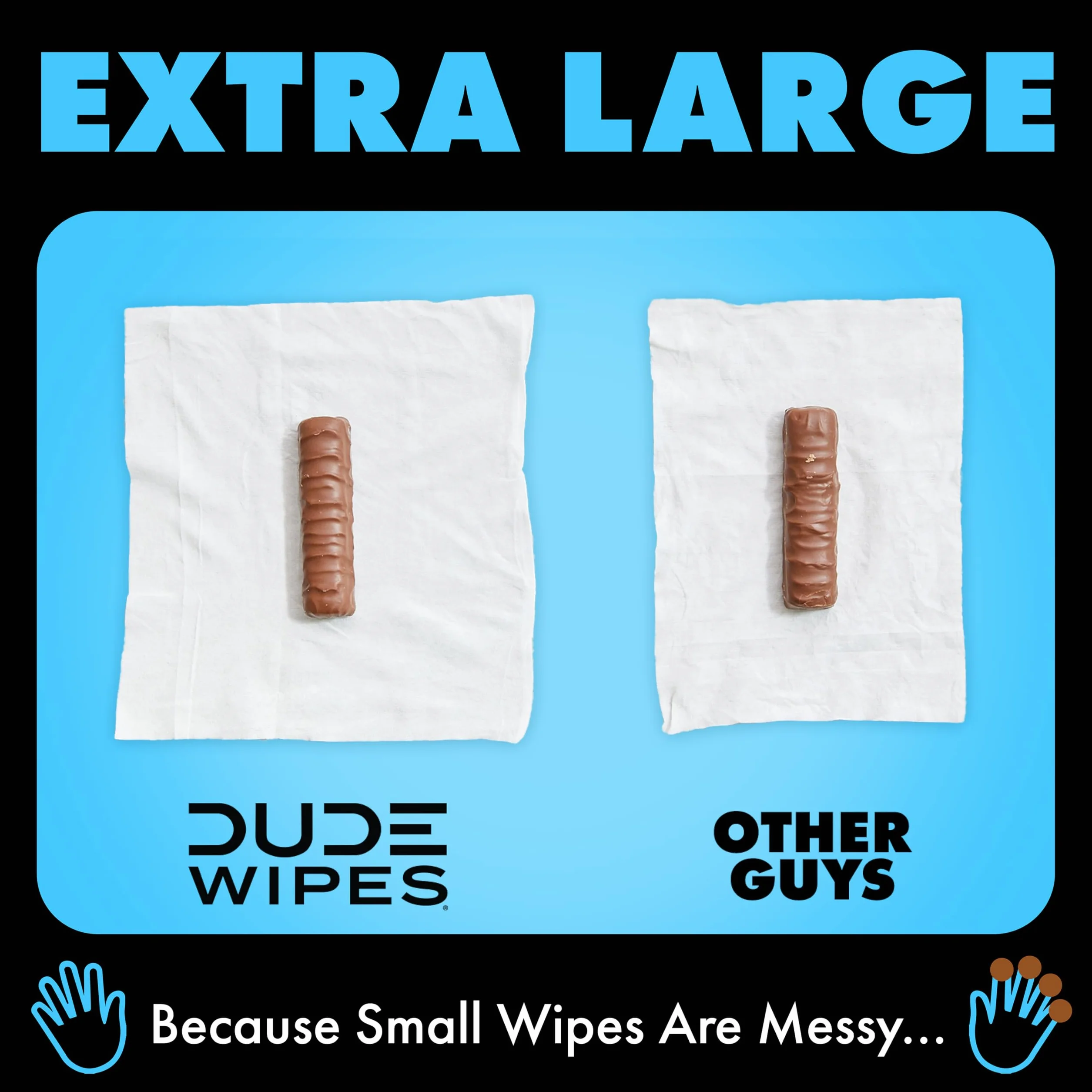 Dude Wipes Chusteczki do spłukiwania bezzapachowe naturalnie kojące opakowanie dozownika 48 ct