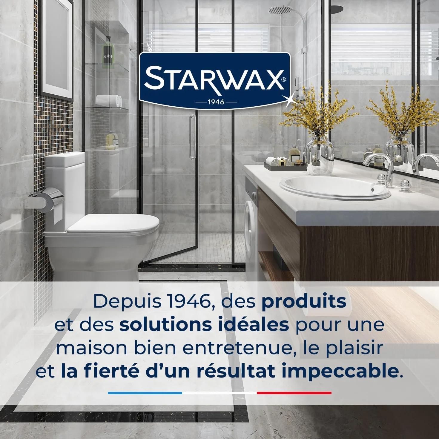 STARWAX Supermocny odkamieniacz do łazienki - 500 ml - idealny do głębokiego odkamieniania grubych warstw kamienia - pozostawia podłoże błyszczące - bez śladów