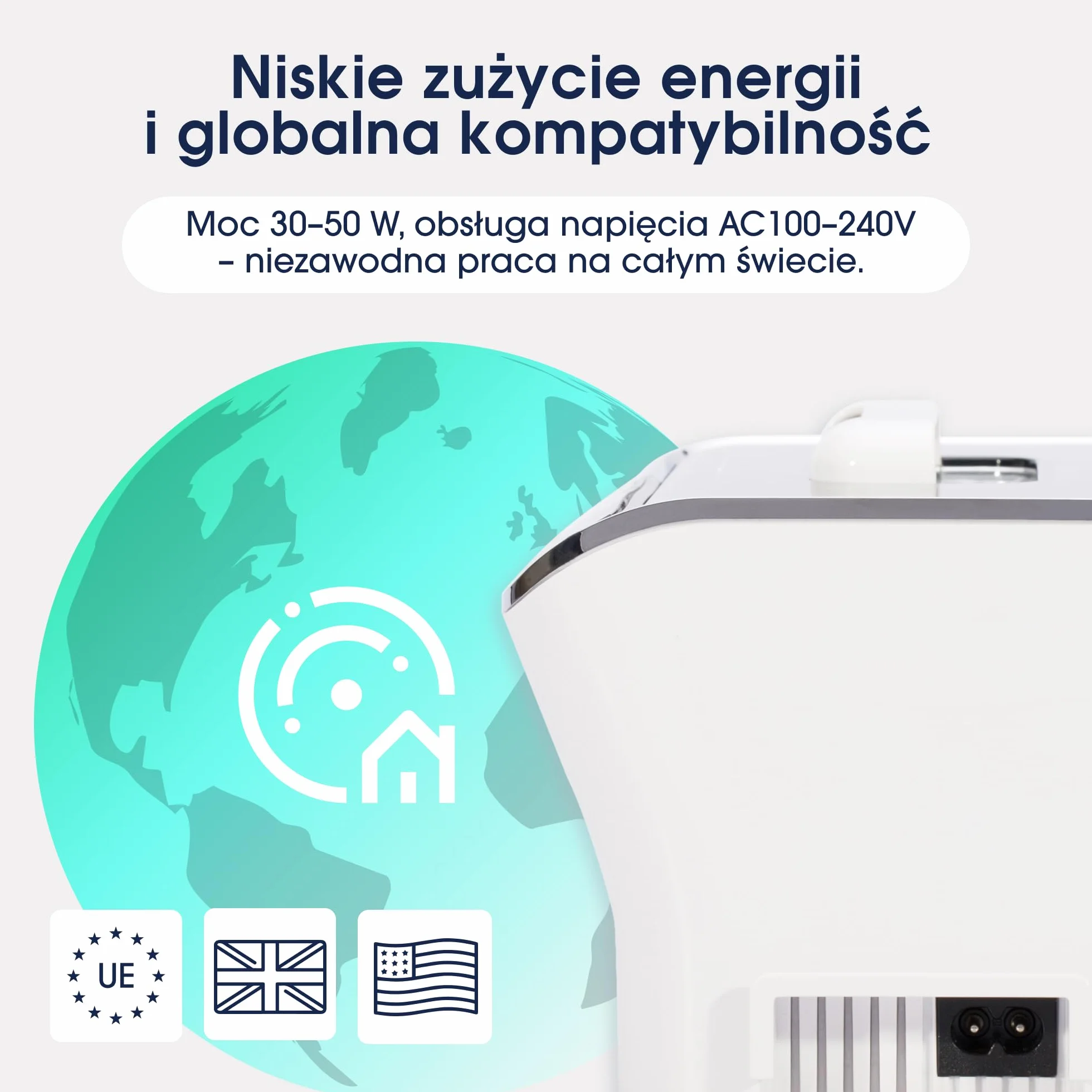 ZENT DeepClean+ Myjka ultradźwiękowa 600 ml do okularów, aparatów ortodontycznych, protez, biżuterii i akcesoriów - 5 Trybów czasowych, System aktywnego chłodzenia, Energooszczędne