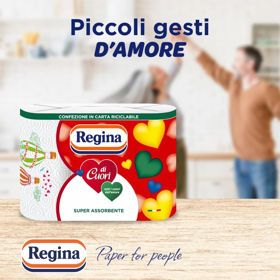 Regina 415694 Papier Kuchenny, 30 Rolek, Biały