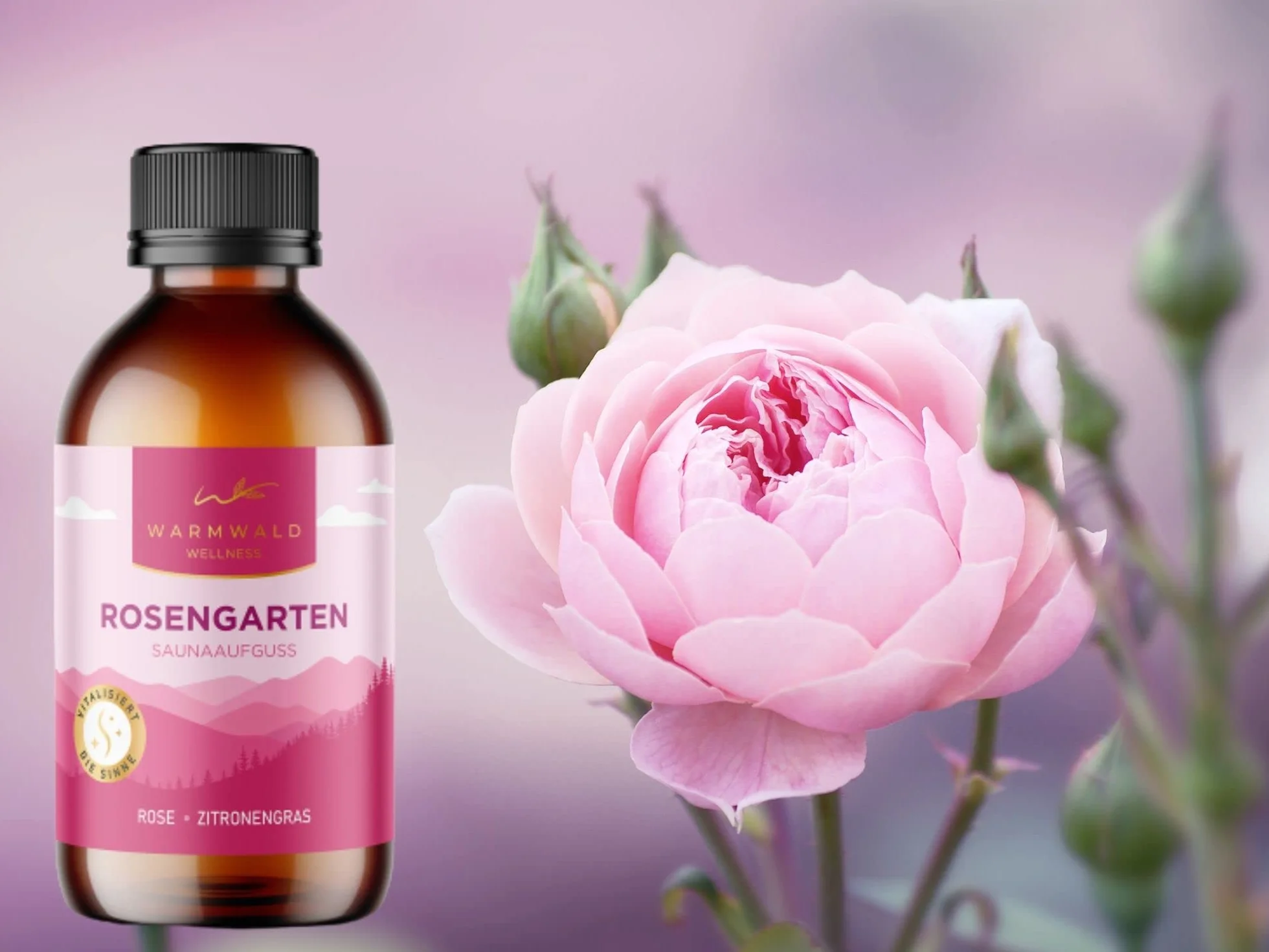 Napar do sauny z naturalnymi olejkami eterycznymi ciepły las 2 x 100 ml