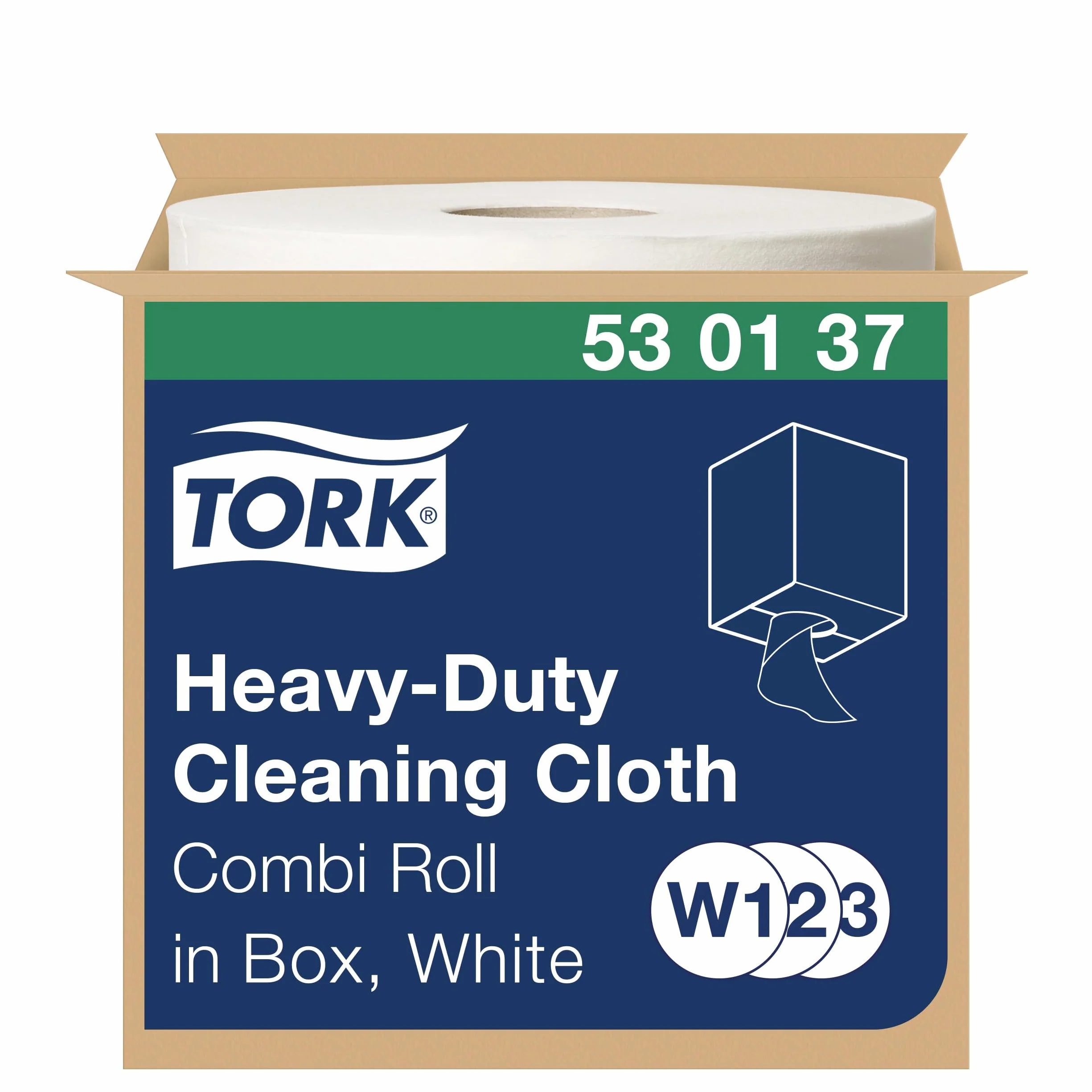 Tork Bardzo mocne chusteczki czyszczące białe W1/2/3, 1 × 280 sztuk
