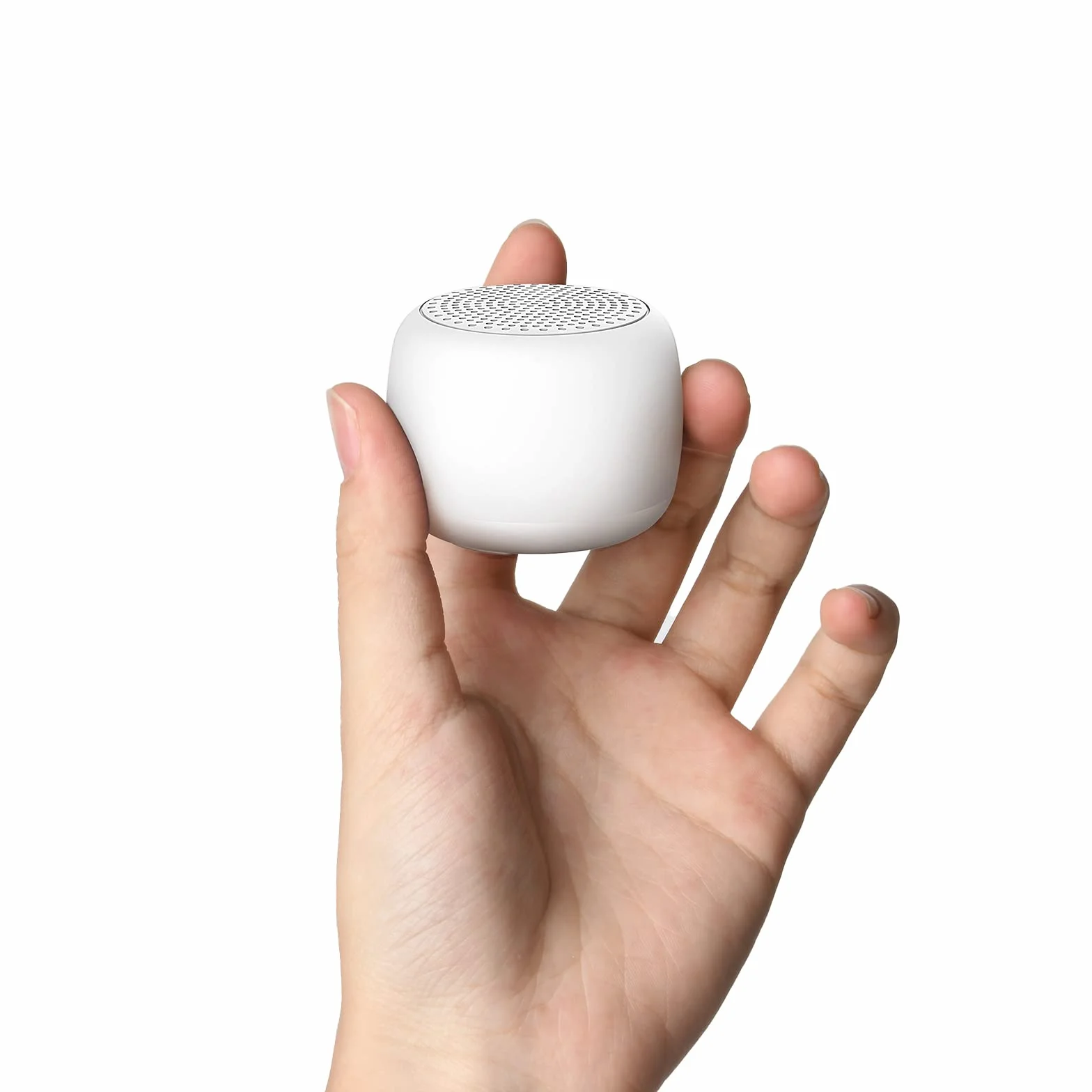 Babelio mini urządzenie dźwiękowe White Noise Machine dla dorosłych i dzieci, 15 dźwięków bez pętli, minutnik, łatwy do kieszeni i podróży, biały