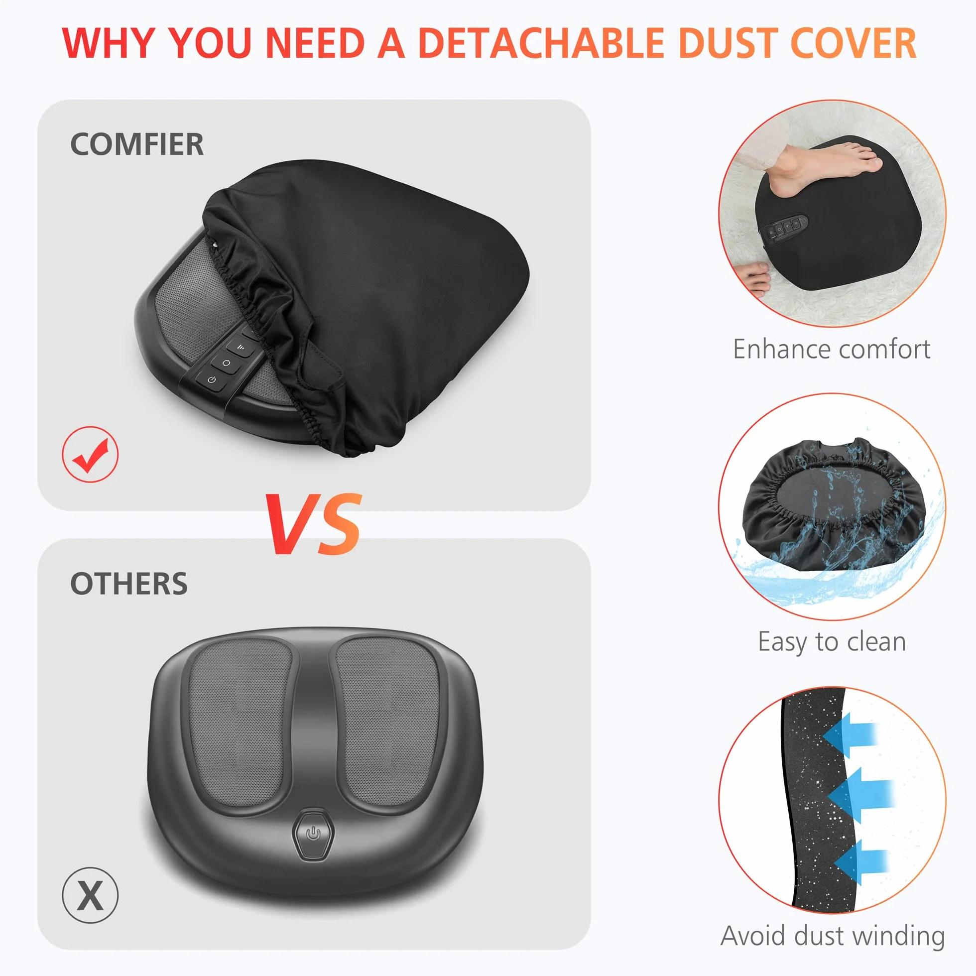 COMFIER Shiatsu masażer stóp