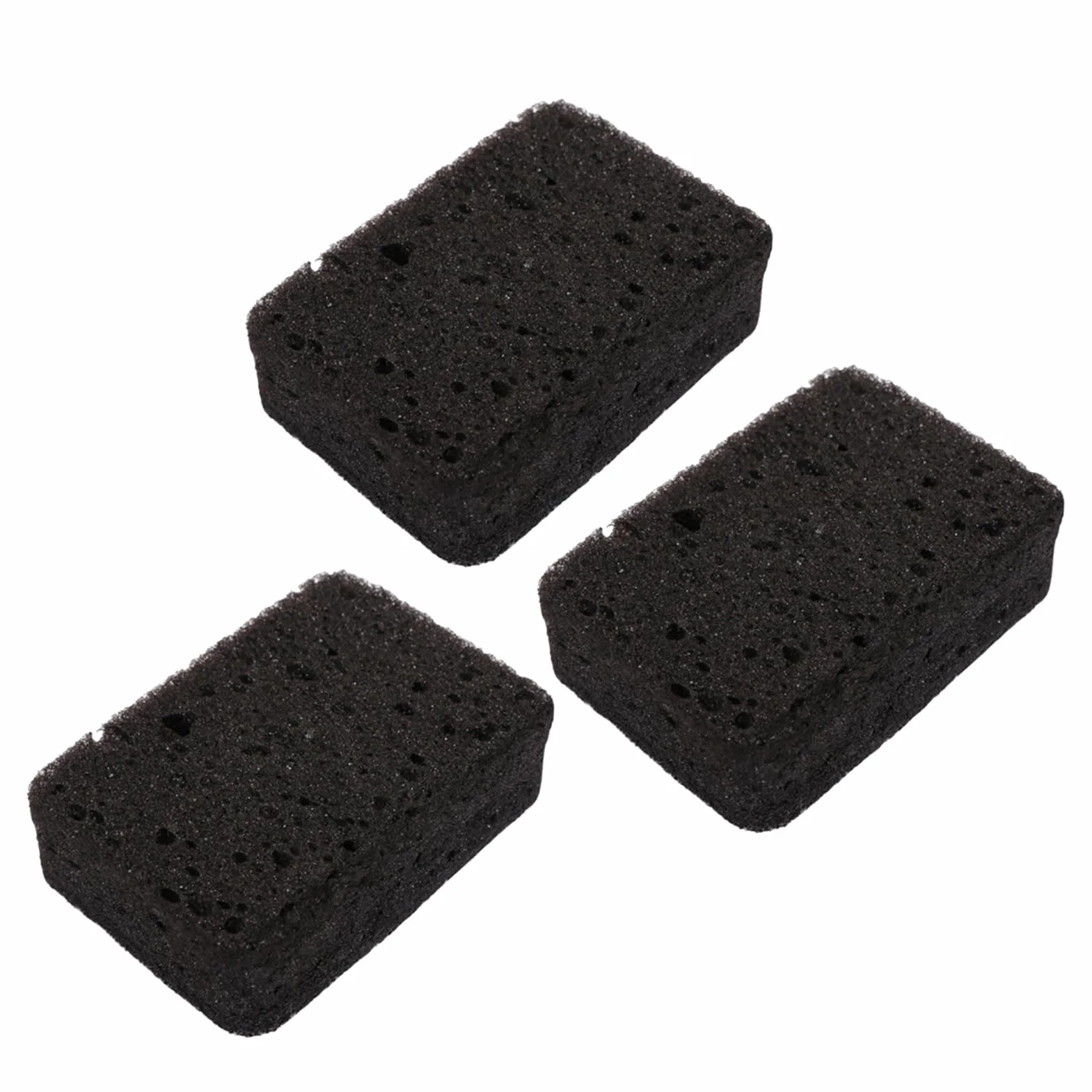 Gąbka kuchenna czarna 3 szt