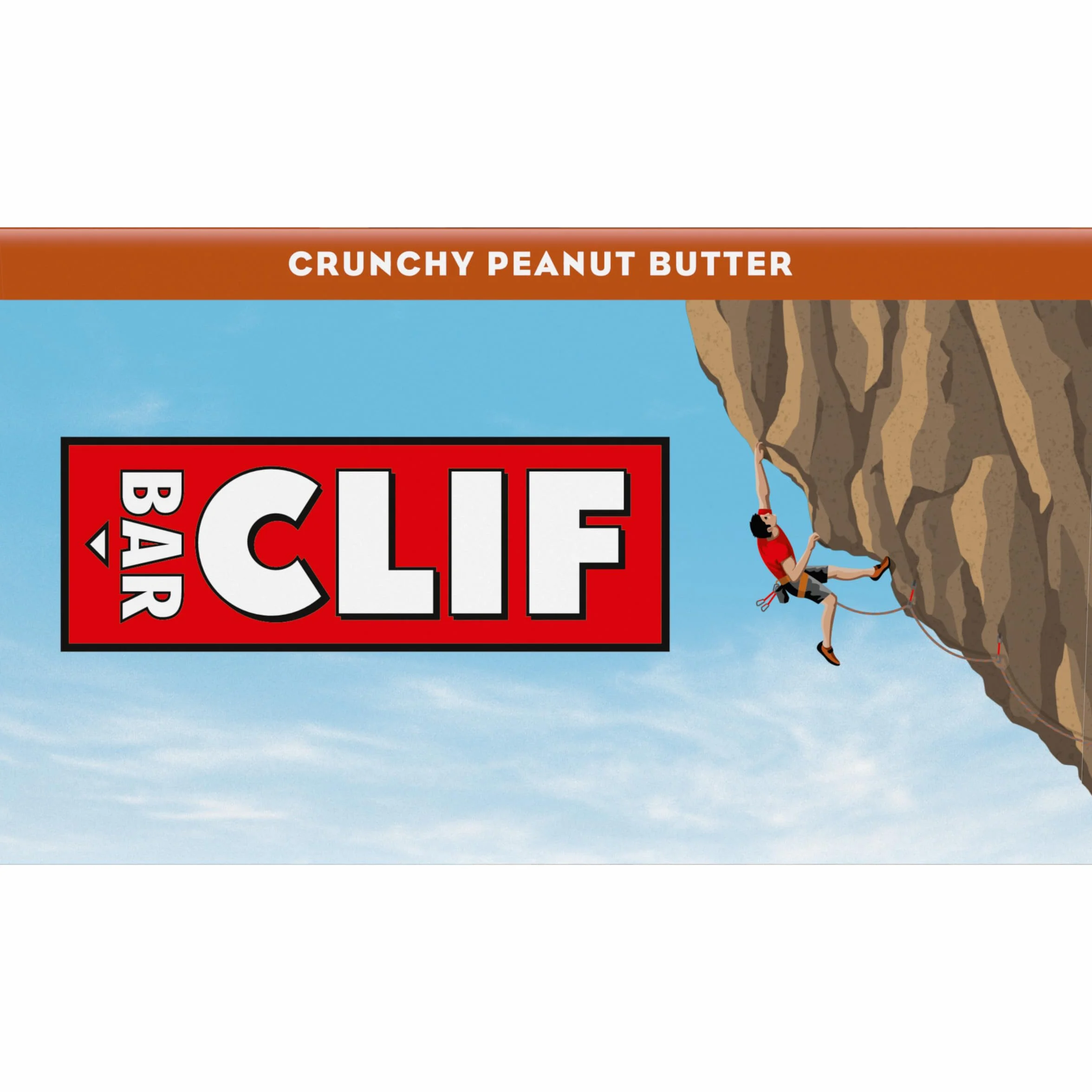 Clif Bar Crunchy Peanut Butter Energy Bars, 12 barów