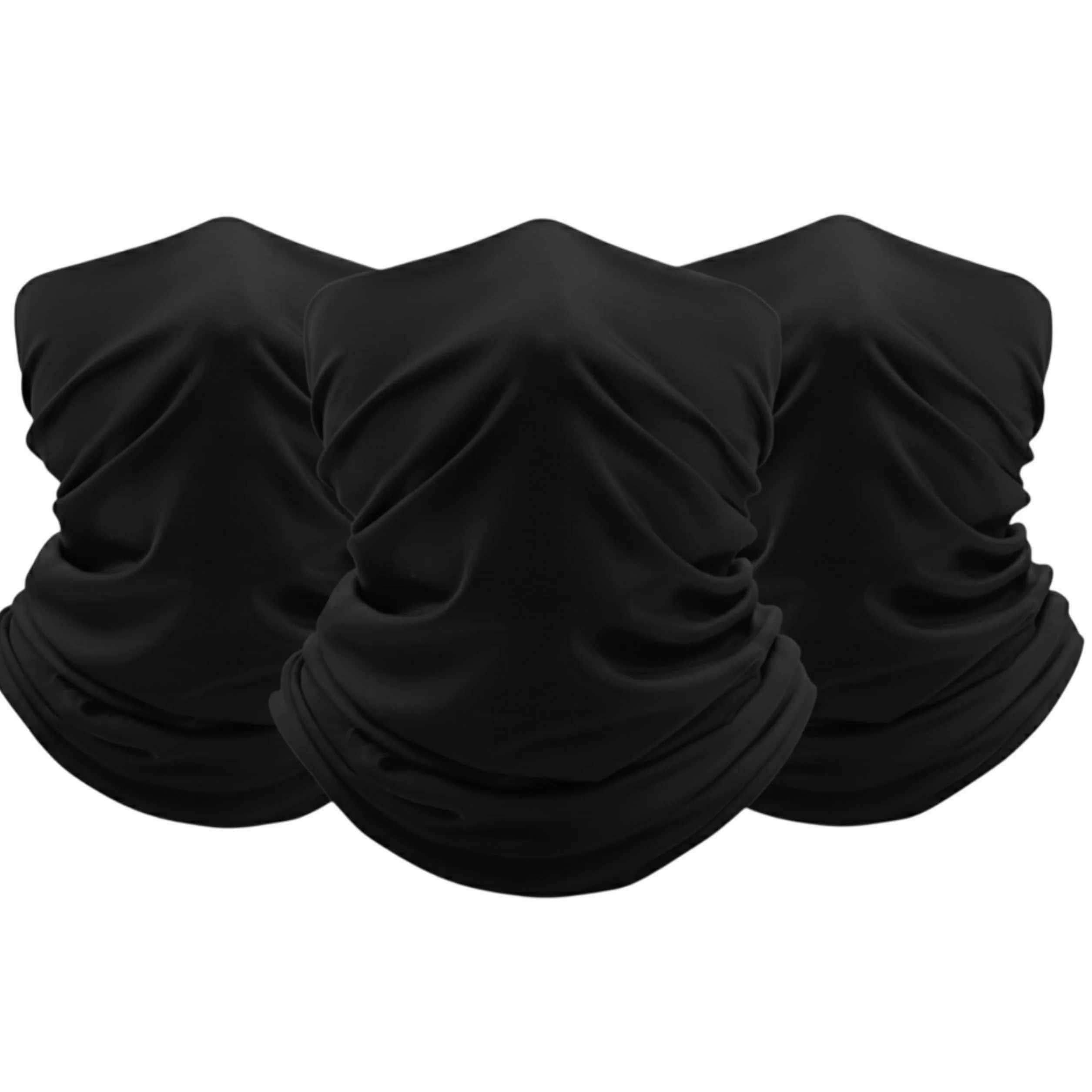 Zestaw 3 Wielofunkcyjnych Kominów na Szyję Termiczna Bandana Tubowa Zimowa na Motocykl