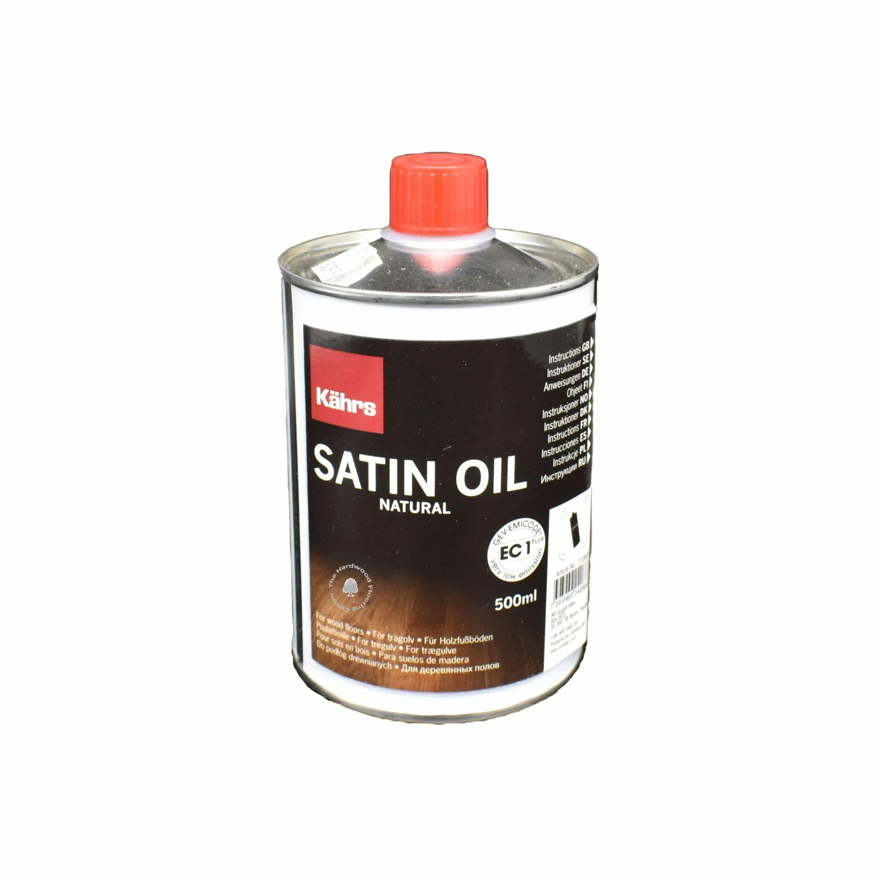 Kahrs Olej satynowy naturalny 500 ml