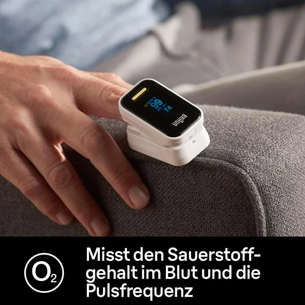 Braun Healthcare Pulsoksymetr 1 (nasycenie tlenu, zawartość tlenu we krwi, dokładny, klinicznie certyfikowany produkt medyczny) YK-81CEU