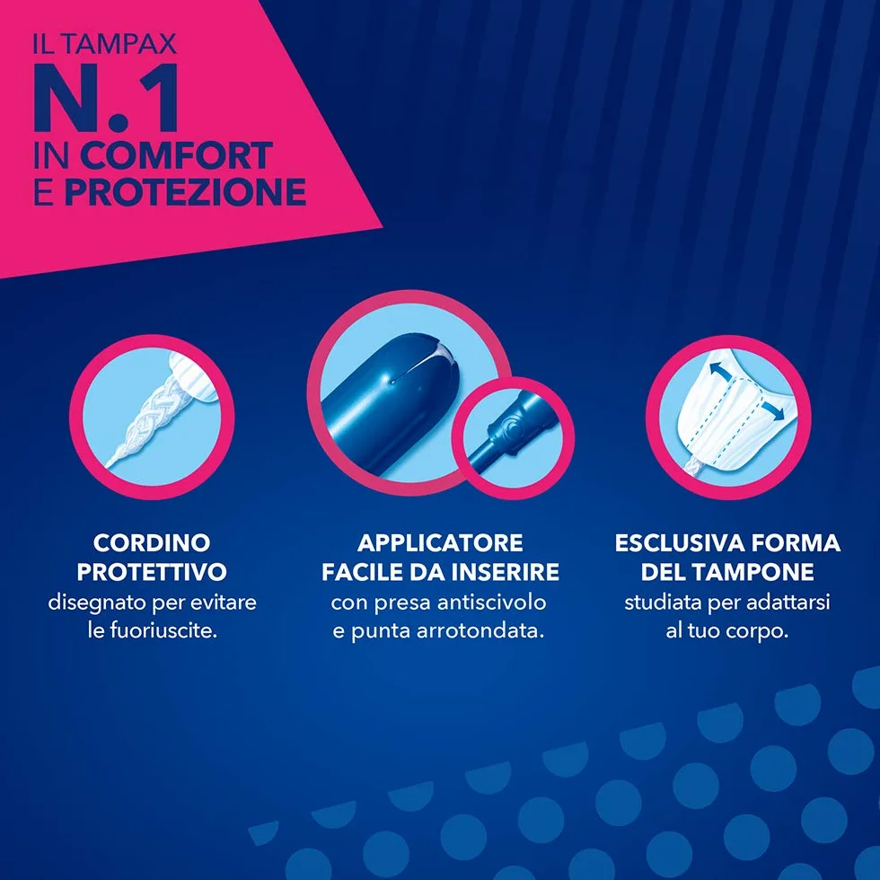 TAMPAX GO MINI Lines 18 szt.