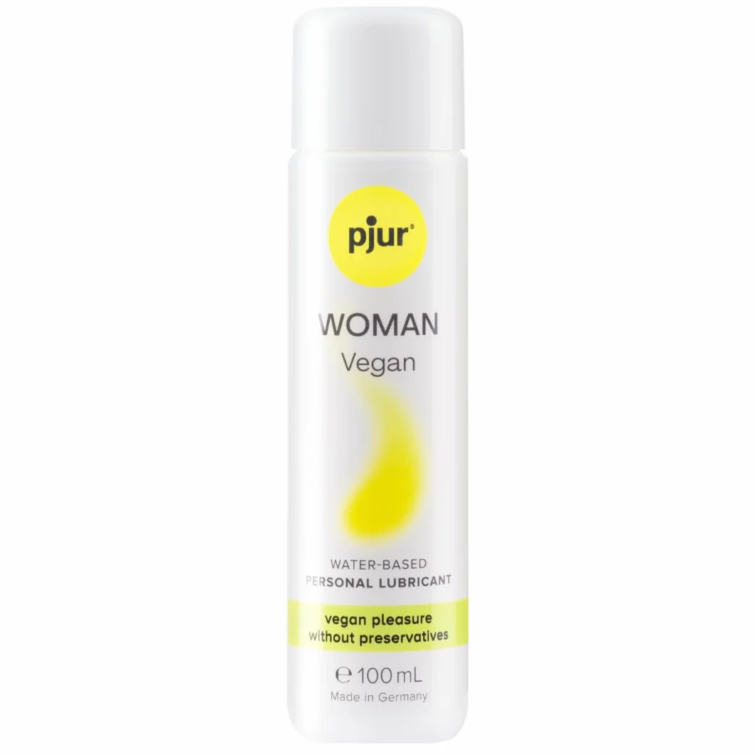 pjur WOMAN Vegan - lubrykant hydrożelowy - 100% składników wegańskich i bez testów na zwierzętach - opracowany specjalnie dla kobiet (100ml)