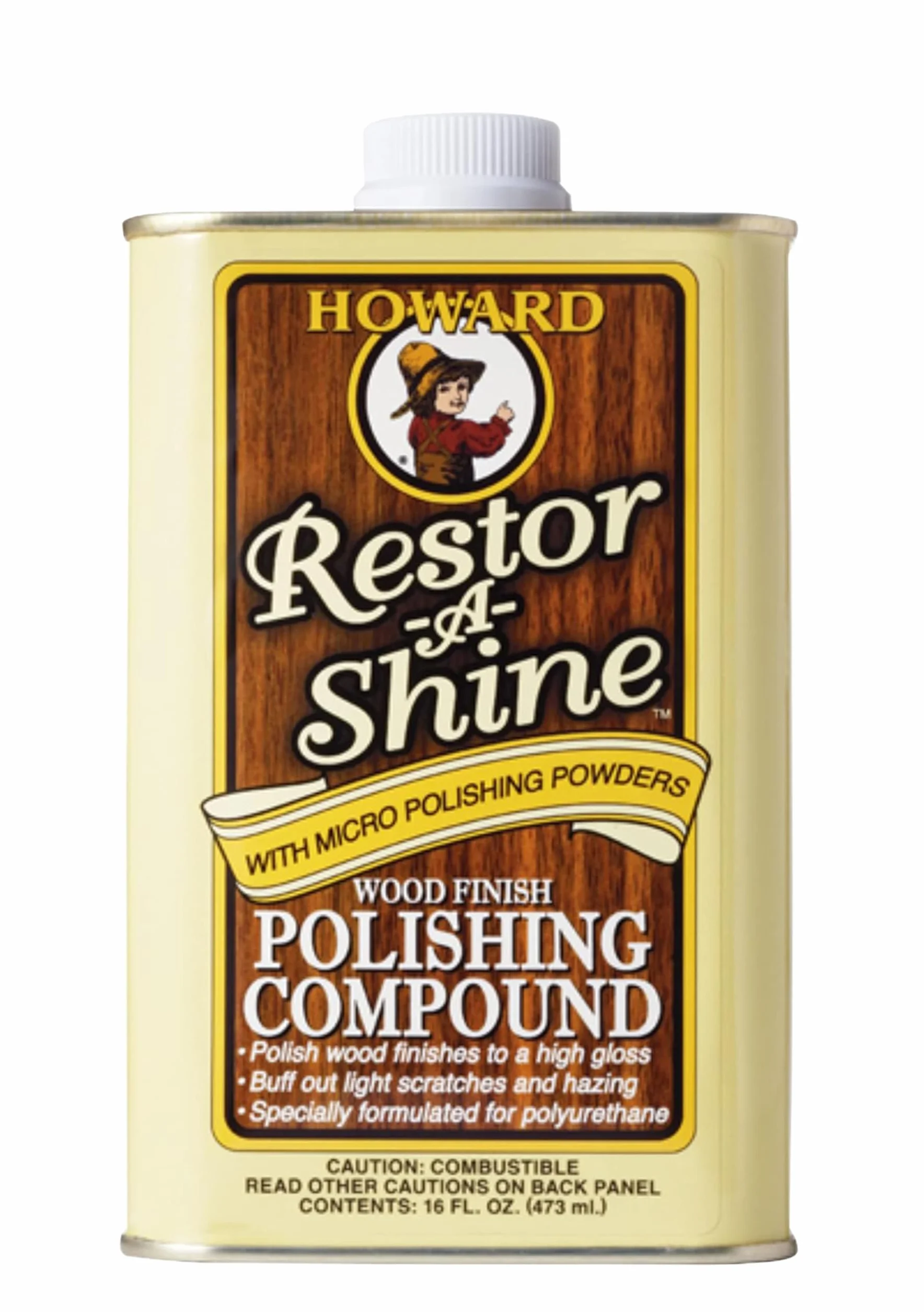 Howard RS0016 473 ml lub 473 ml preparat do polerowania drewna Restor-A-Shine