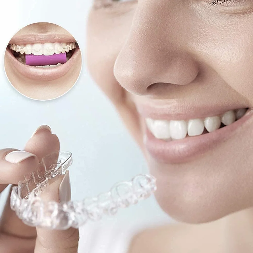 Invisalign Aligner Chewies 6 szt. Uciskarki do lejków ortodontycznych
