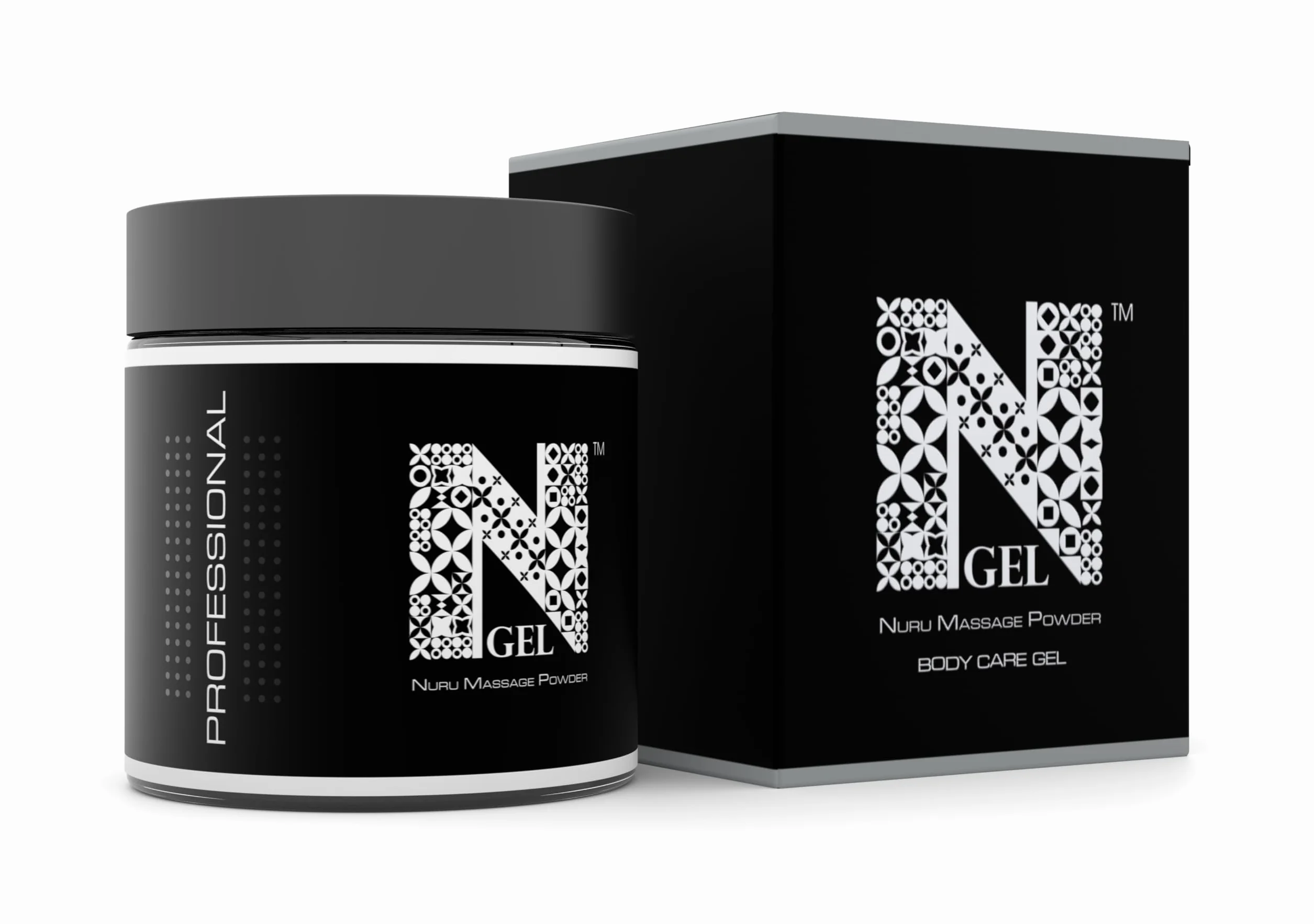 NGel Nuru Massage Powder Professional 450g | Wydajność 45L | Nori Seaweed