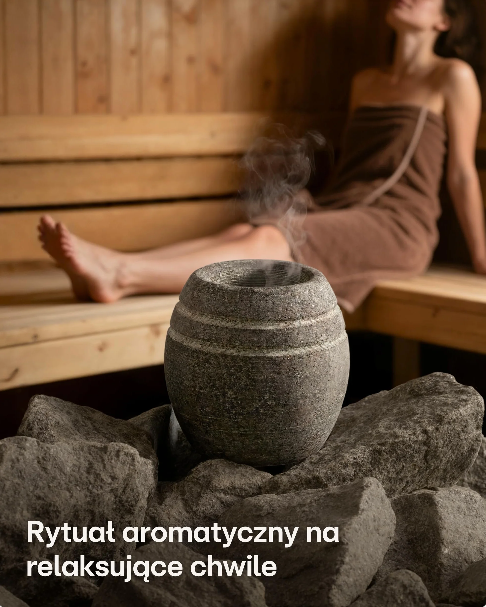 Praknu Miska parownika do sauny z wytrzymałego granitu – Dla relaksujących chwil z aromatem – Naczynie na olejki i zioła – Kompaktowy rozmiar – Do domu i spa