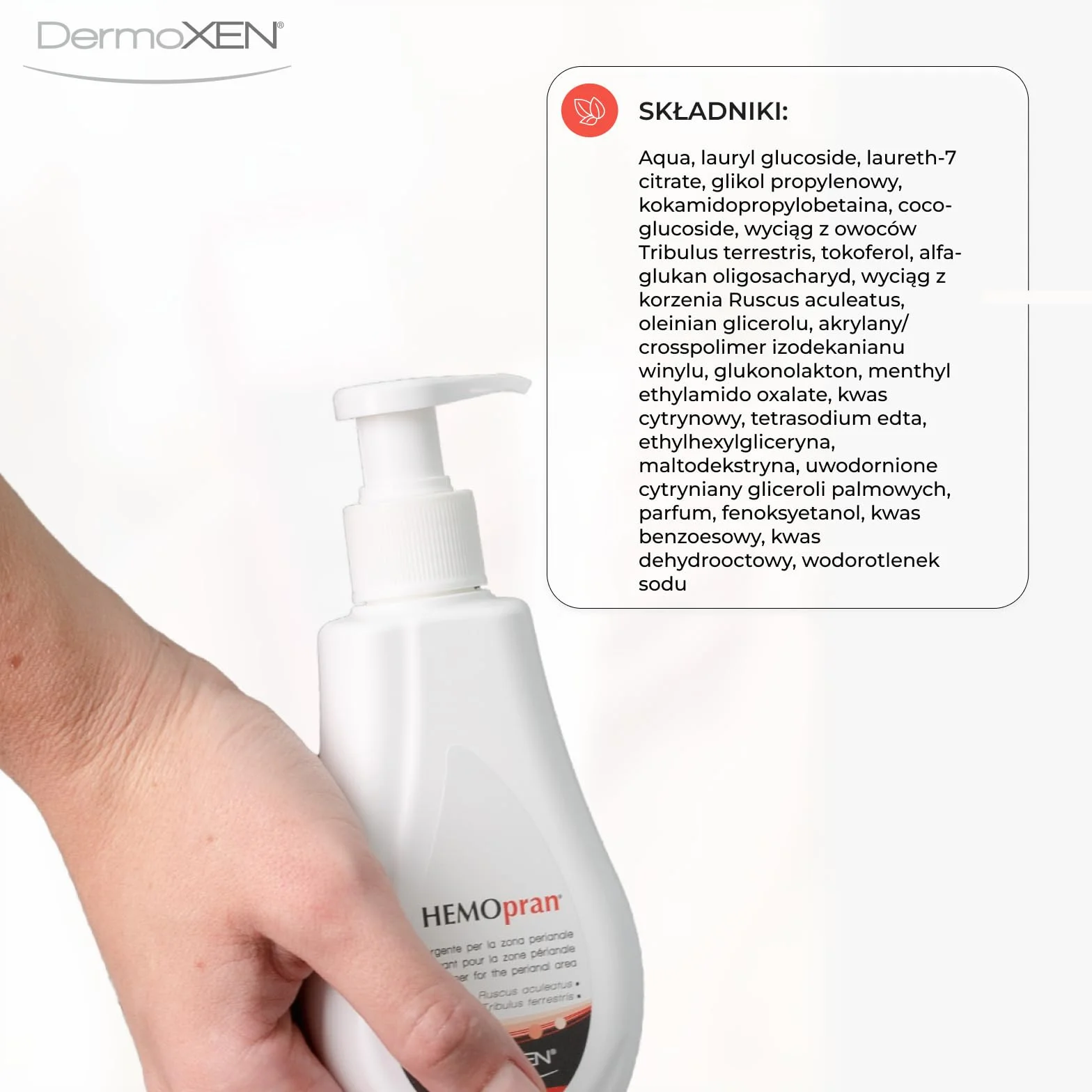 Dermoxen HEMOpran żel do mycia okolic odbytu 125 ml