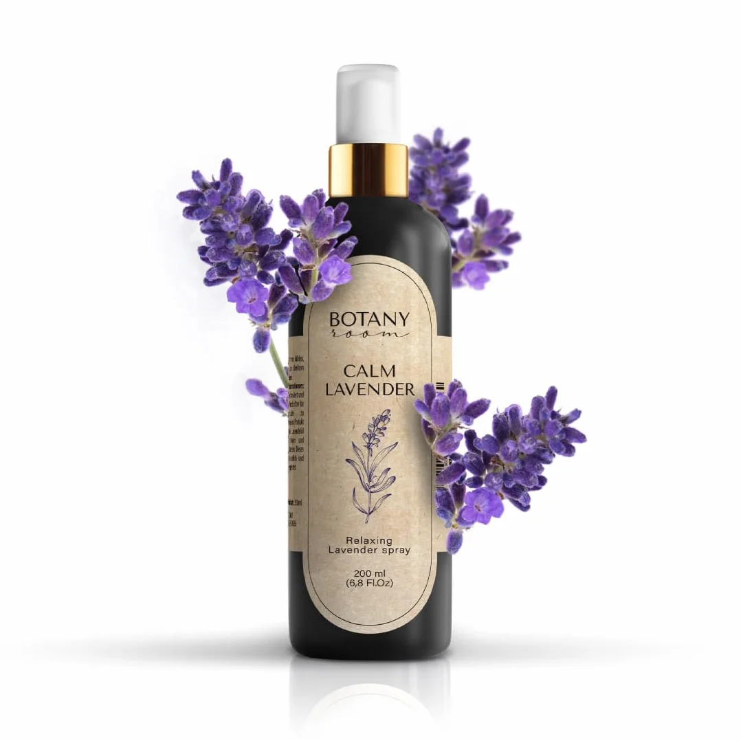 Lawendowy spray do pomieszczeń zapewnia spokój i dobry sen, 200 ml, naturalna mgiełka olejkowa do redukcji stresu i zwalczania lęku, naturalny spray do poduszek do zasypiania