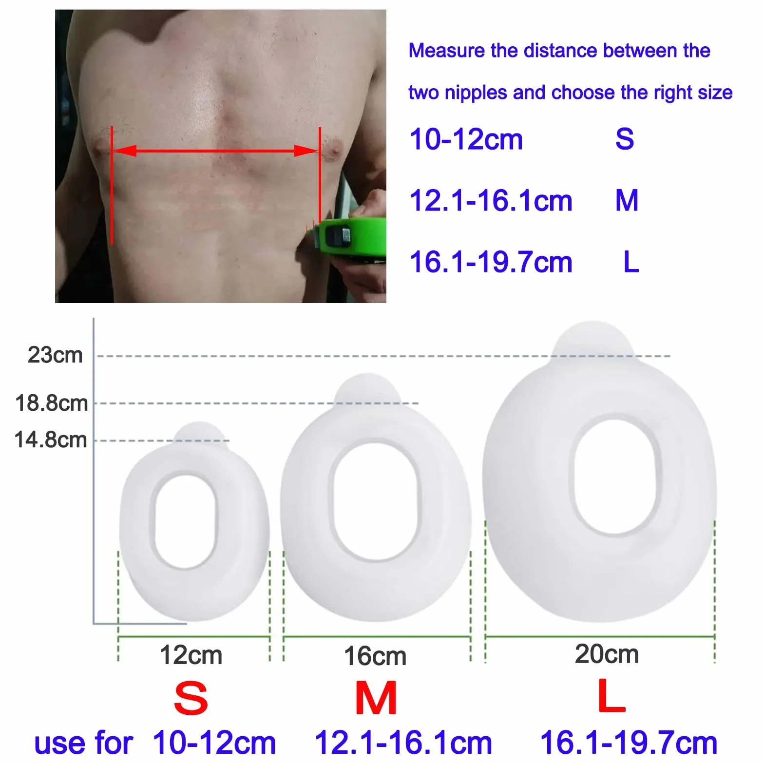 Pectus Excavatum Orteza Pectus Excavatum Fizyczna korekcja Pectus Excavatum dla dorosłych i dzieci, zasada korekcji Pectus Excavatum (M)