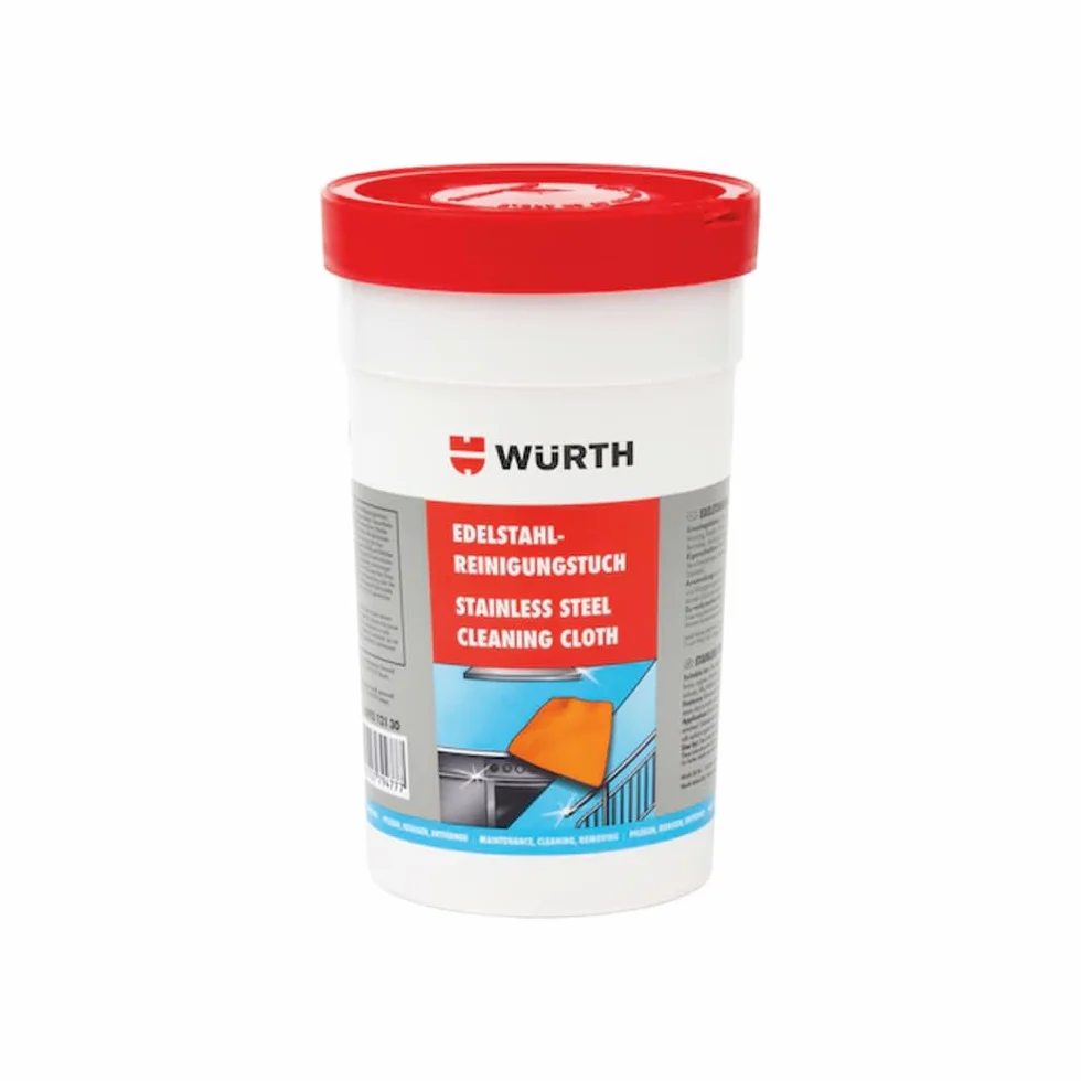 Würth ściereczki do czyszczenia ze stali nierdzewnej 30 Przedmiot - do codziennego pielęgnacji