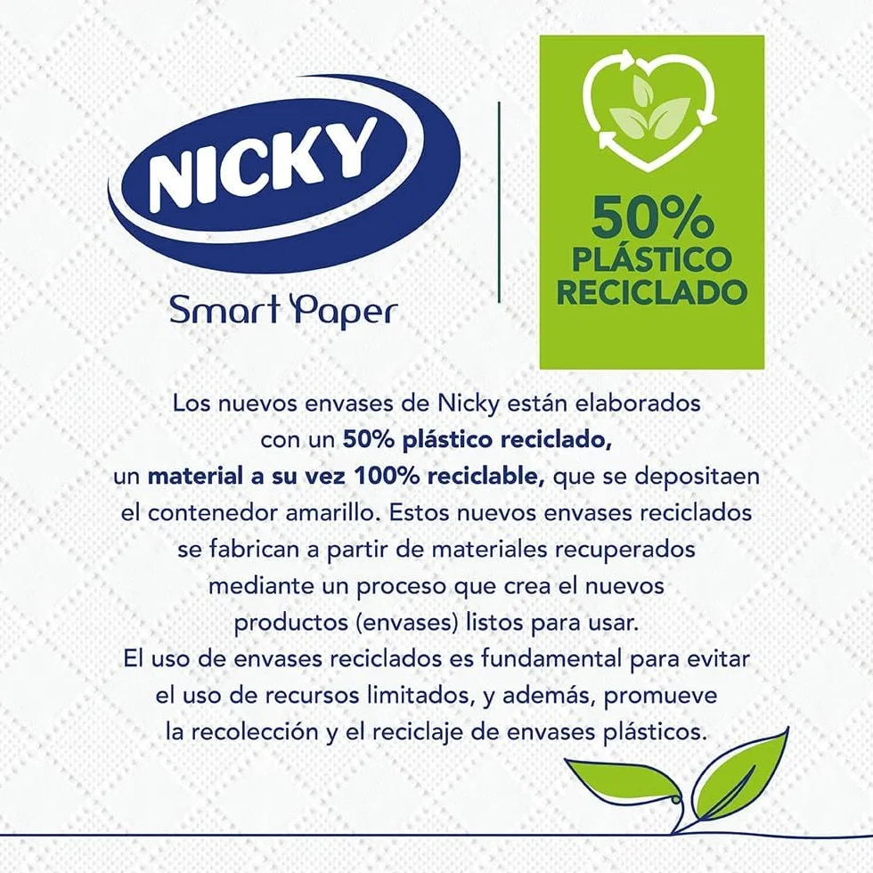 Nicky Papier toaletowy Nature 24 rolki 170 arkuszy 3 warstwy balsam aloesowy