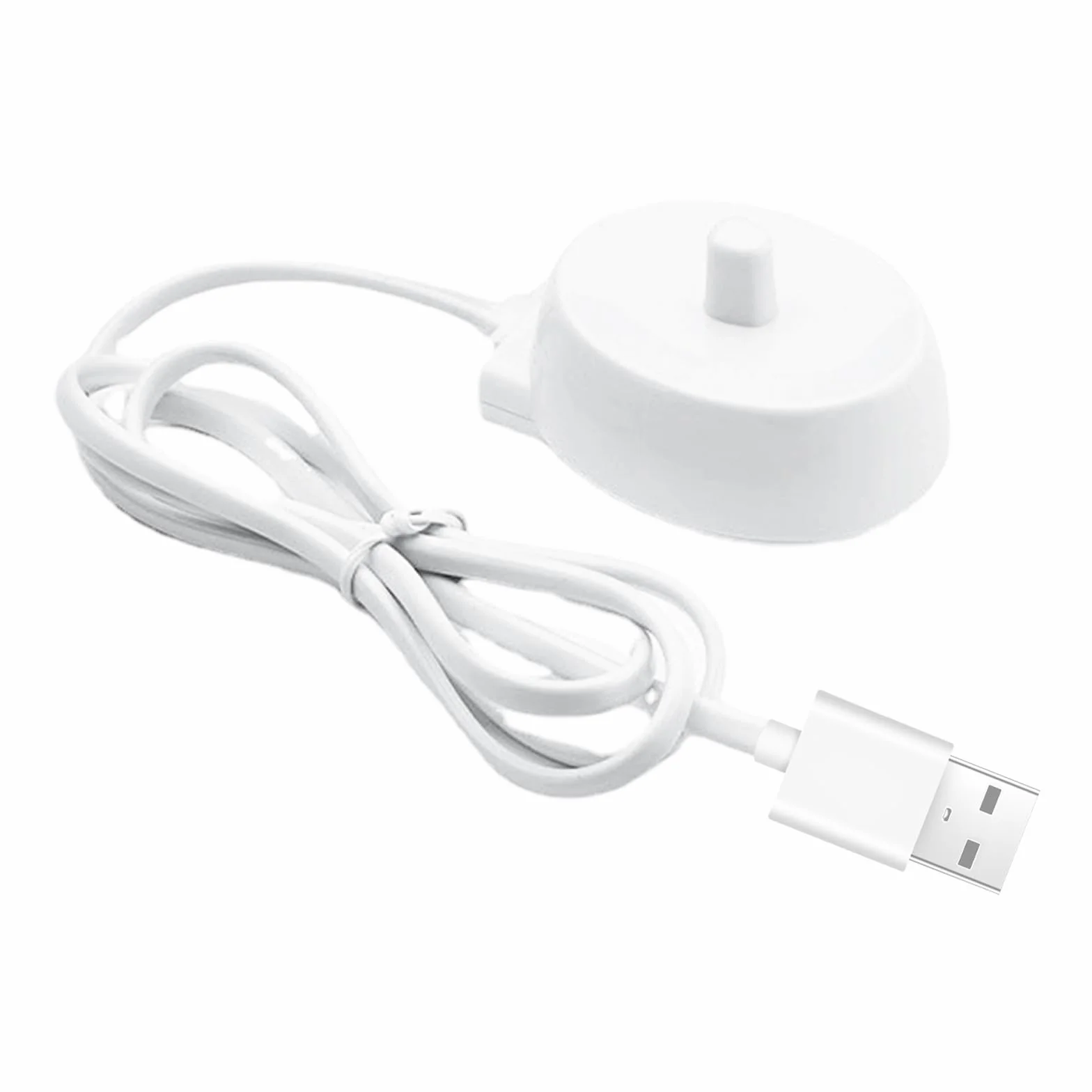 Elektryczna ładowarka do szczoteczek do zębów Braun 3757 Pro 600, Pro 2500 3500, 3900, D12, D14, Genius X, USB, kompatybilna z większością elektrycznych szczoteczek do zębów, wodoodporna i przenośna