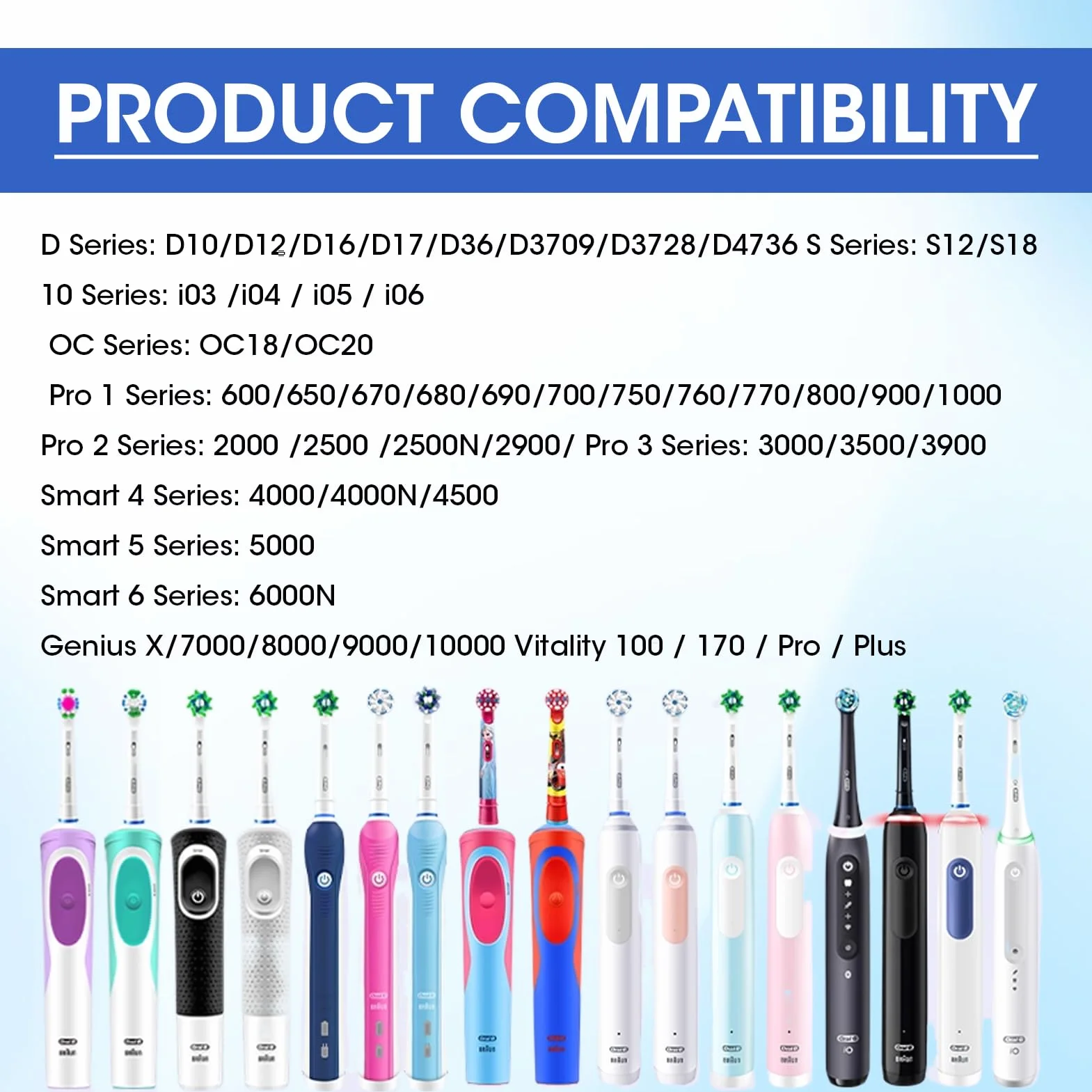 Elektryczna ładowarka do szczoteczek do zębów Oral B Braun Model 3757, zamiennik Pro 3, 2, 1, 600 700 1000 2000 2900 3000 3900, Vitality Genius Smart IO Series 6 Ładowanie podróżne