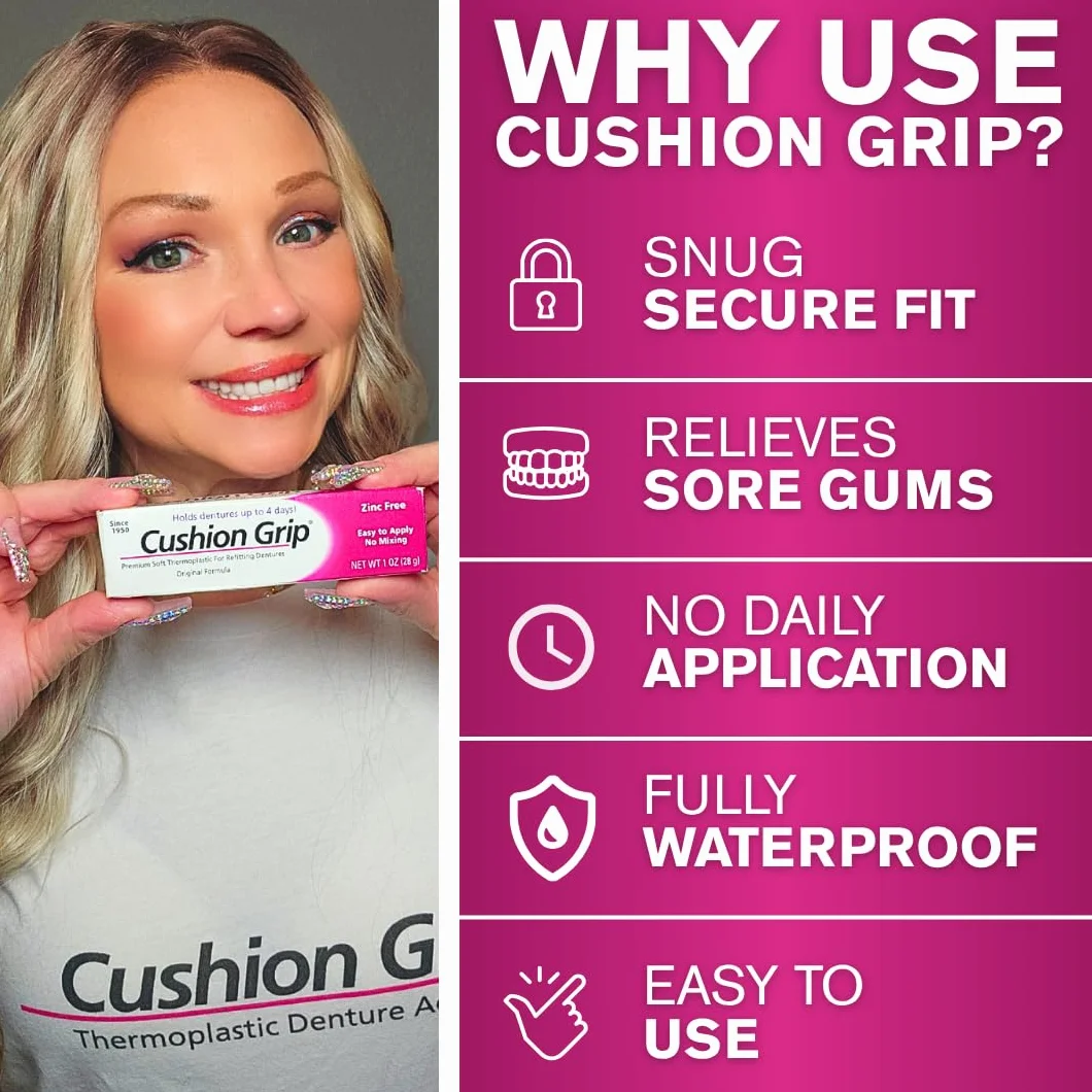 Cushion Grip pasta do protez dentystycznych termoplastyczna 28 g