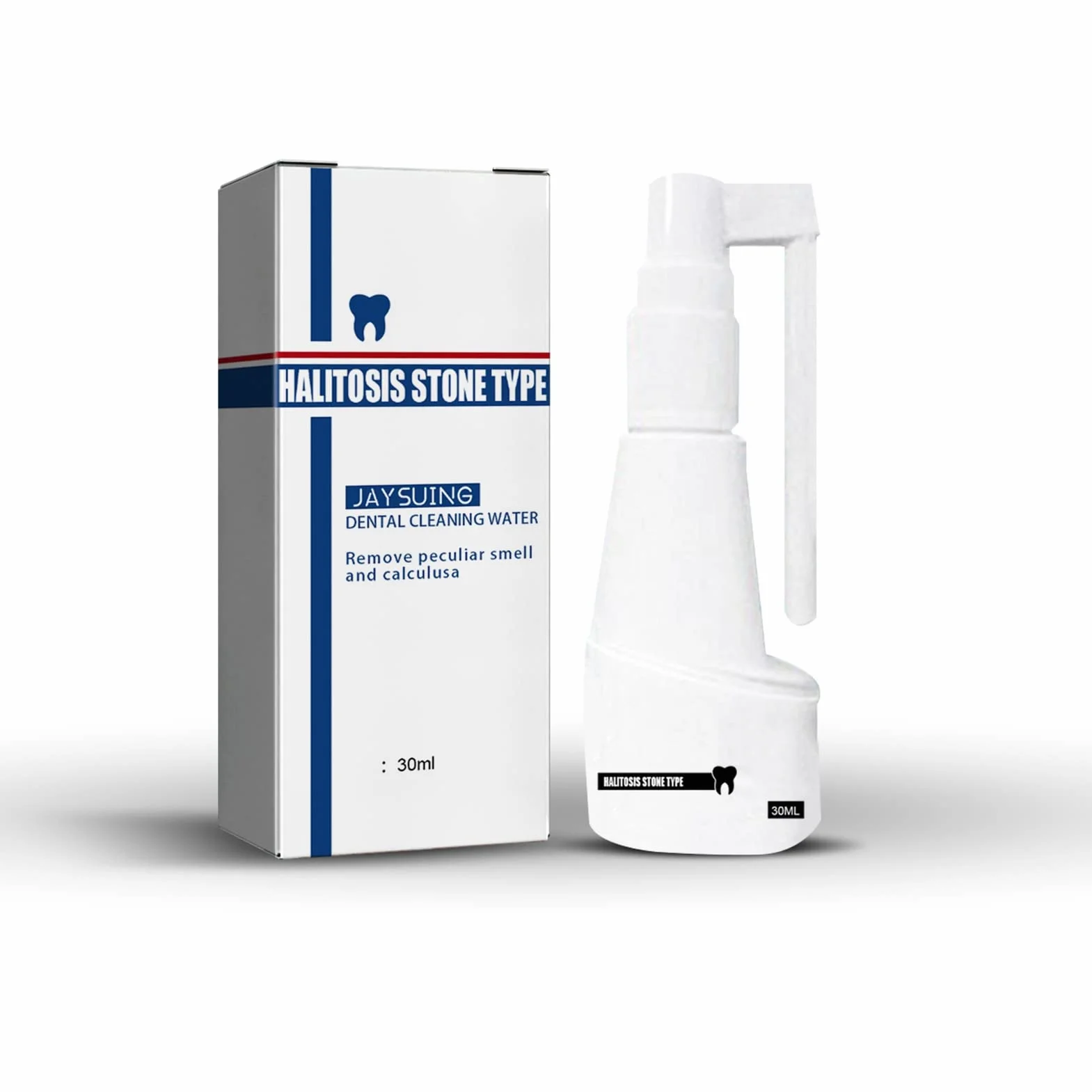 Spray do czyszczenia kamieni zębowych, 30 ml Spray do czyszczenia jamy ustnej Usuń kamień nazębny oddech odświeżający spray do czyszczenia zębów