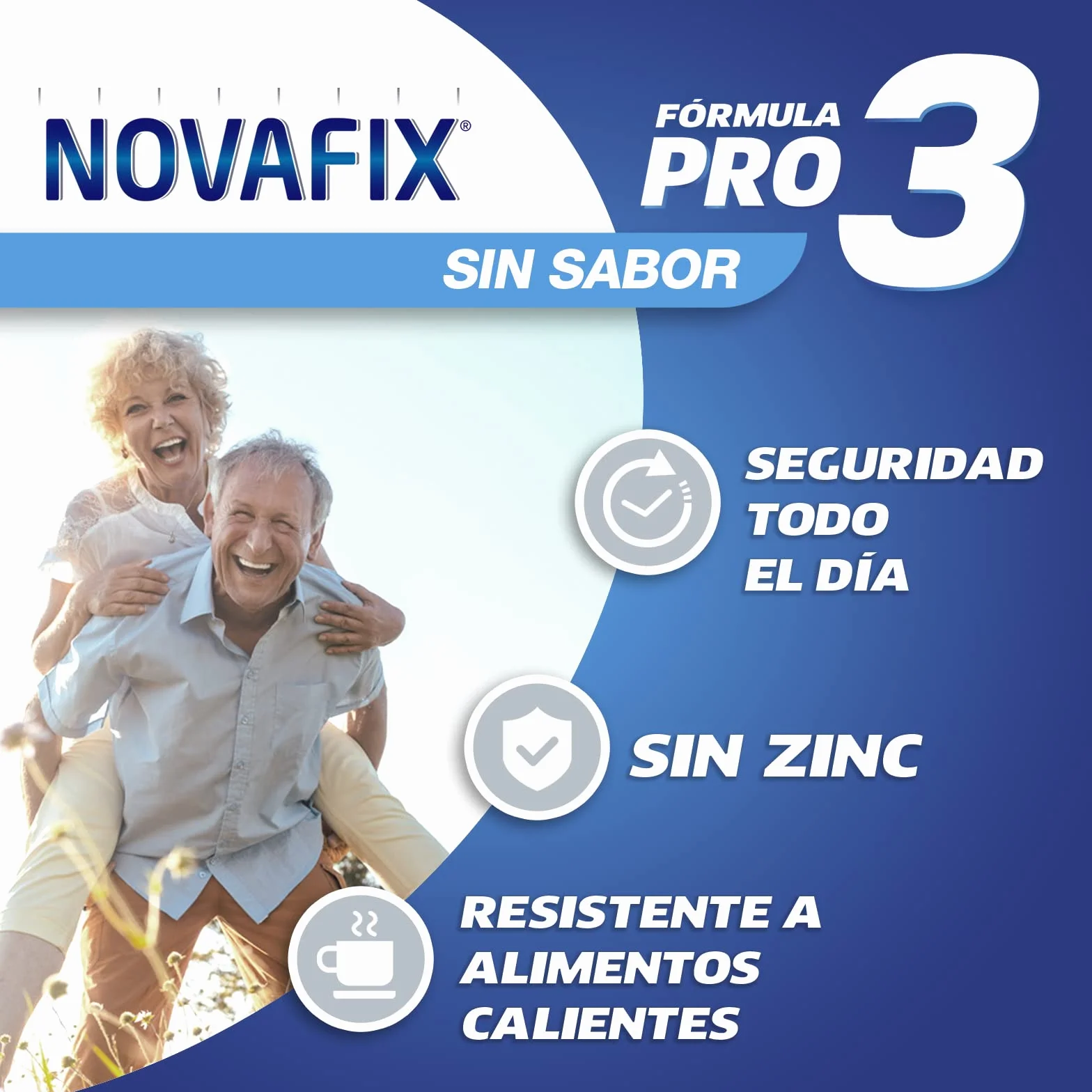 Urgo Novafix Pro3 bezsmakowy - bardzo mocne trzymanie - Klej protezowy do protez, 50 g