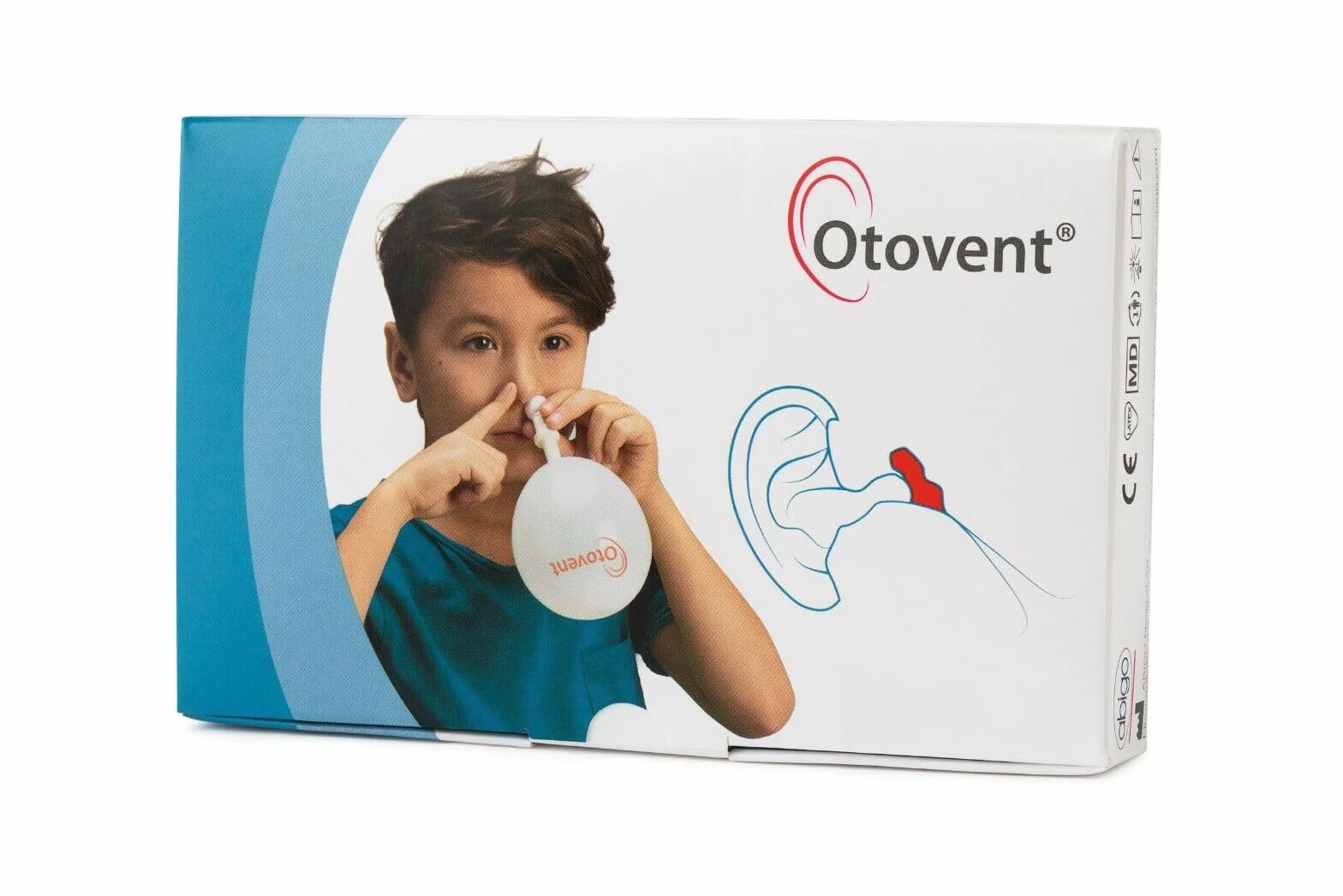 OTOVENT Zestaw z 1 końcówką do nosa i 5 balonami,1 szt.