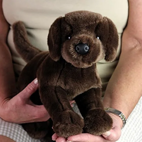 Memorable Pets Chocolate Lab - Wypełniona zabawka terapeutyczna dla osób z utratą pamięci