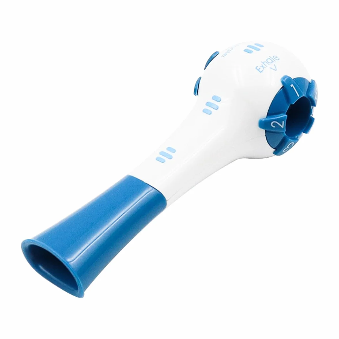 Alnicov Lung Exerciser Air Pulse do terapii oddechowej Ręczny trenażer do odzyskiwania oddechu płuc (niebieski)