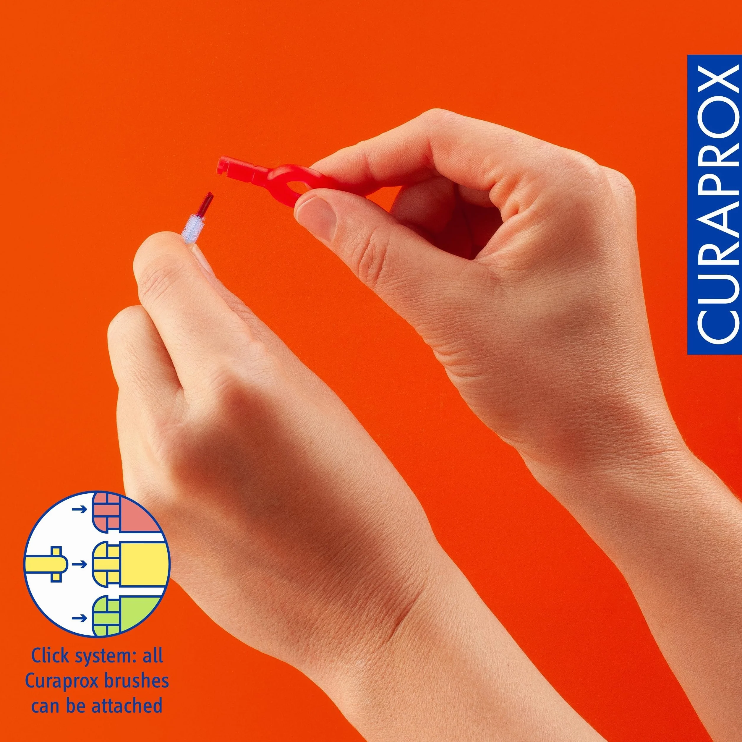 Curaprox CPS 405 Perio Start Zestaw Szczotek Międzyzębowych 5 sztuk Cherry Pink
