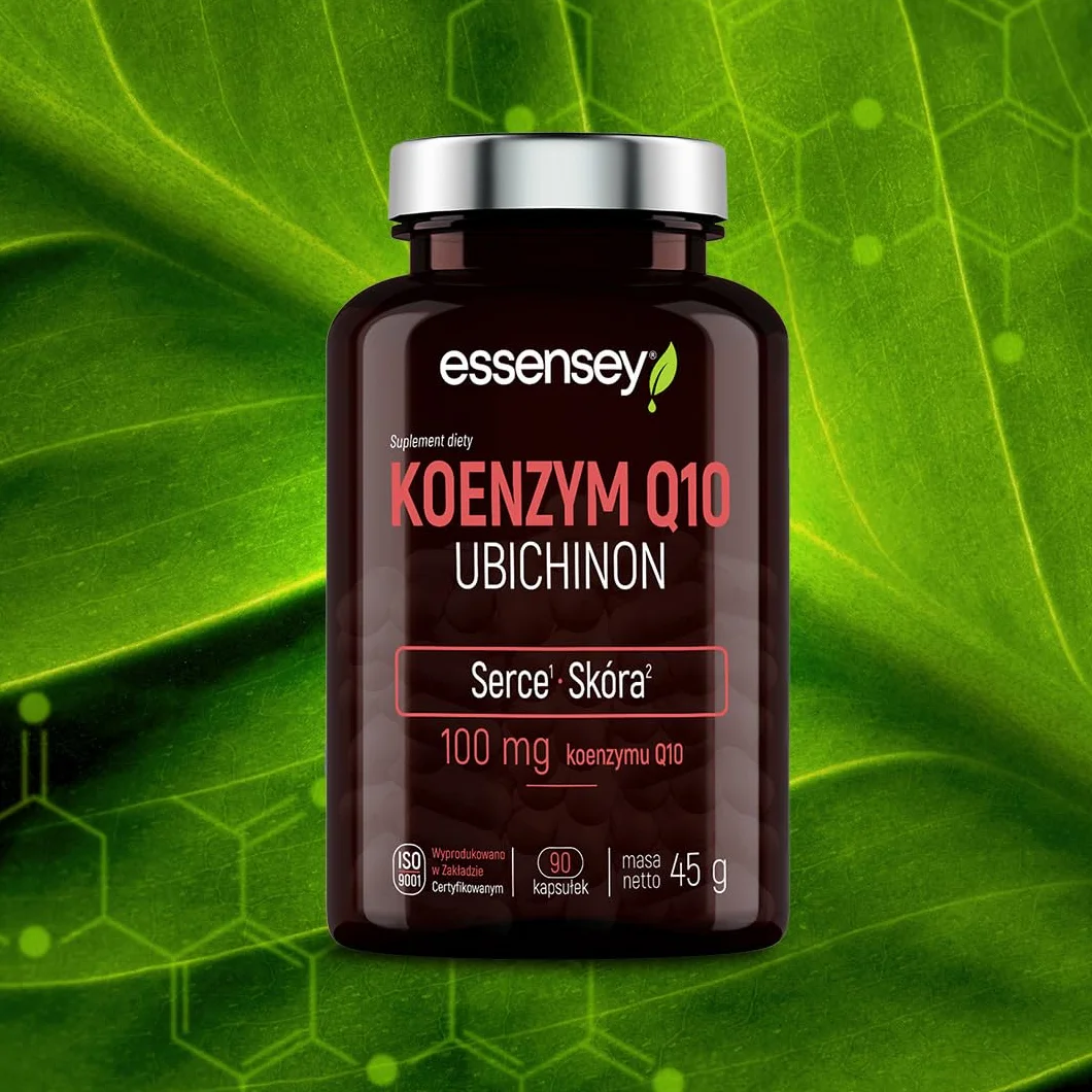 ESSENSEY KOENZYM Q10 100MG Complex Na Serce Skórę Odporność COQ10 UBICHINON NA 90DNI