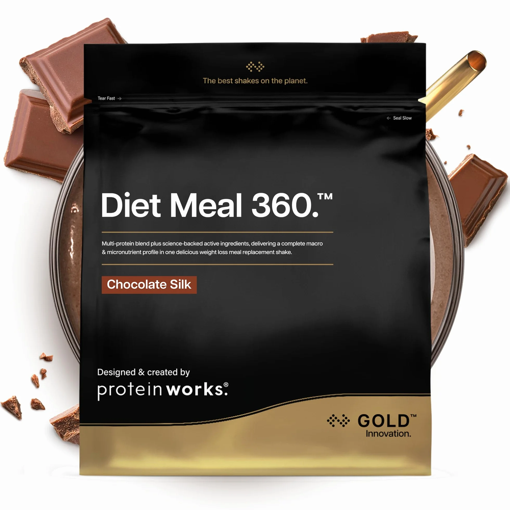 Protein Works Dietetyczny zamiennik posiłku Chocolate Silk 2kg