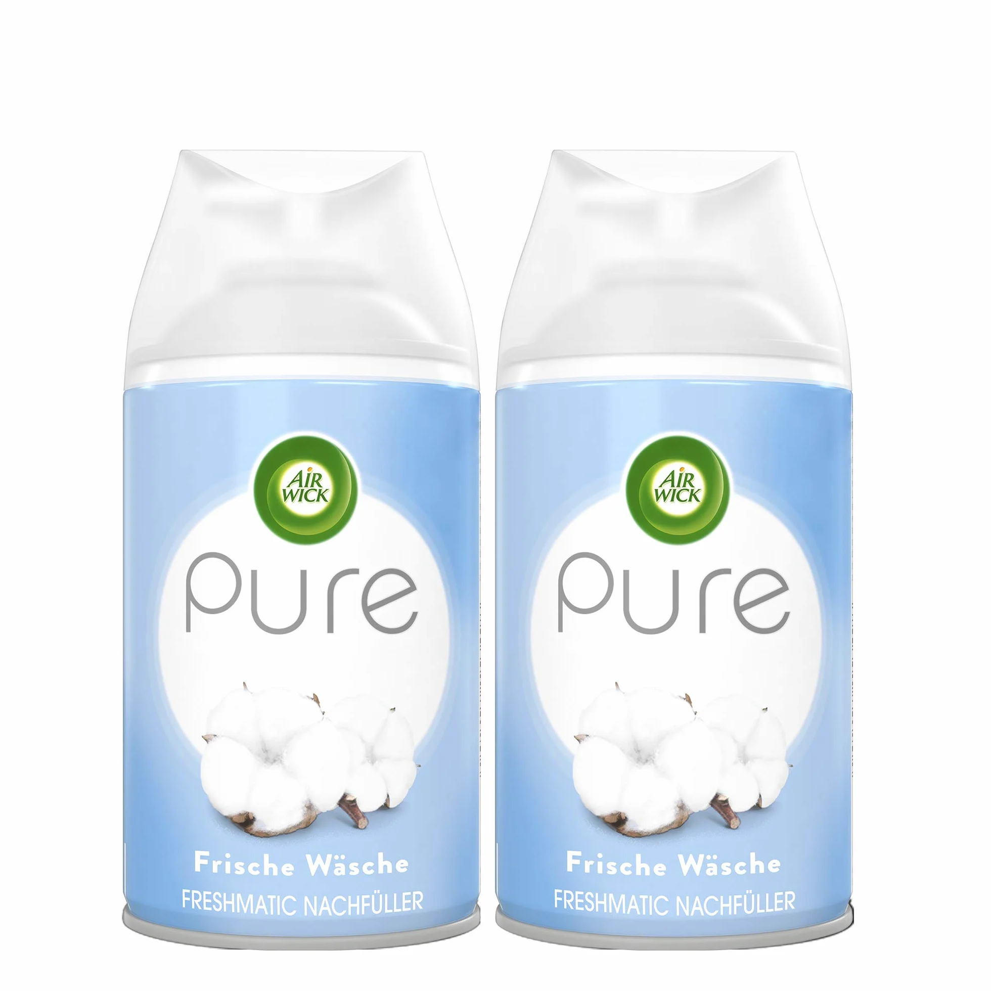 Air Wick Freshmatic Max Pure wkład uzupełniający do Air Wick Freshmatic Max – zapach: świeże pranie – 2 x 250 ml wkład uzupełniający