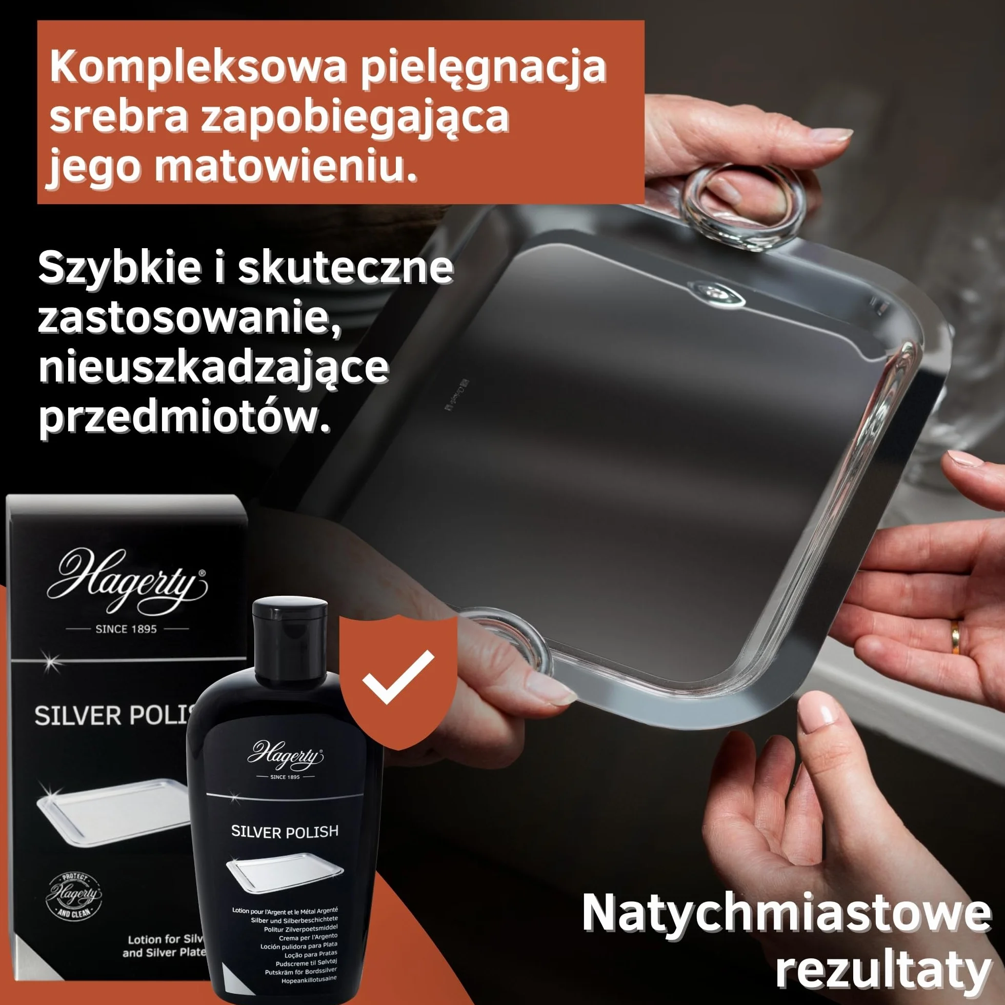 Hagerty Silver Polish 250 ml Pasta do polerowania srebra i posrebrzanych metali