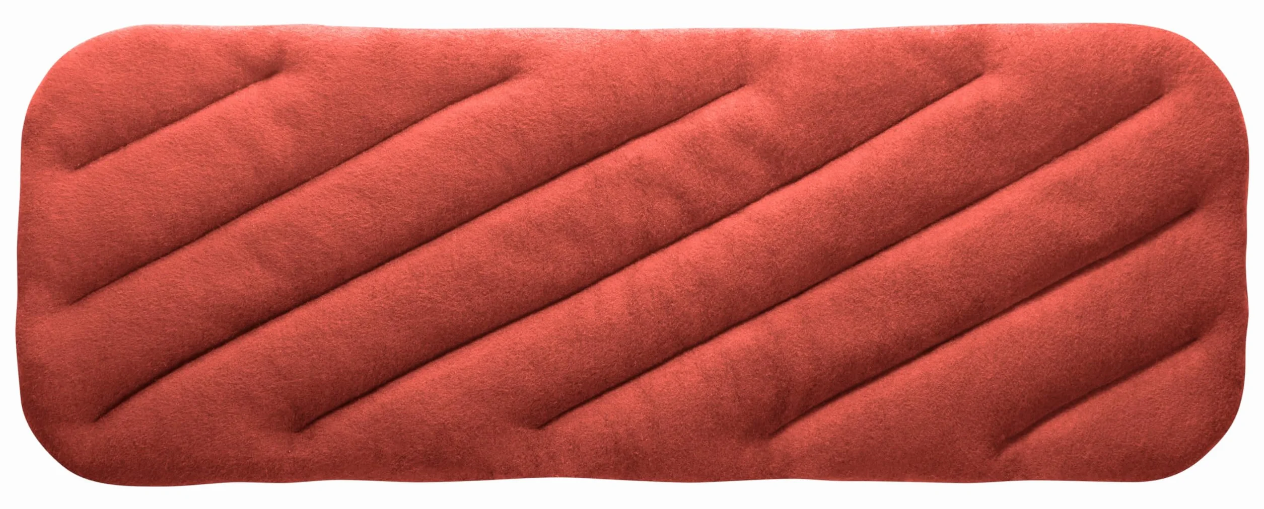 LESCHI XXL poduszka grzewcza do kuchenki mikrofalowej (50 x 20 cm), 100% bawełna i pszenica organiczna, 8-komorowa poduszka grzewcza, czerwony, idealna jako źródło ciepła dla karku, ramion, pleców