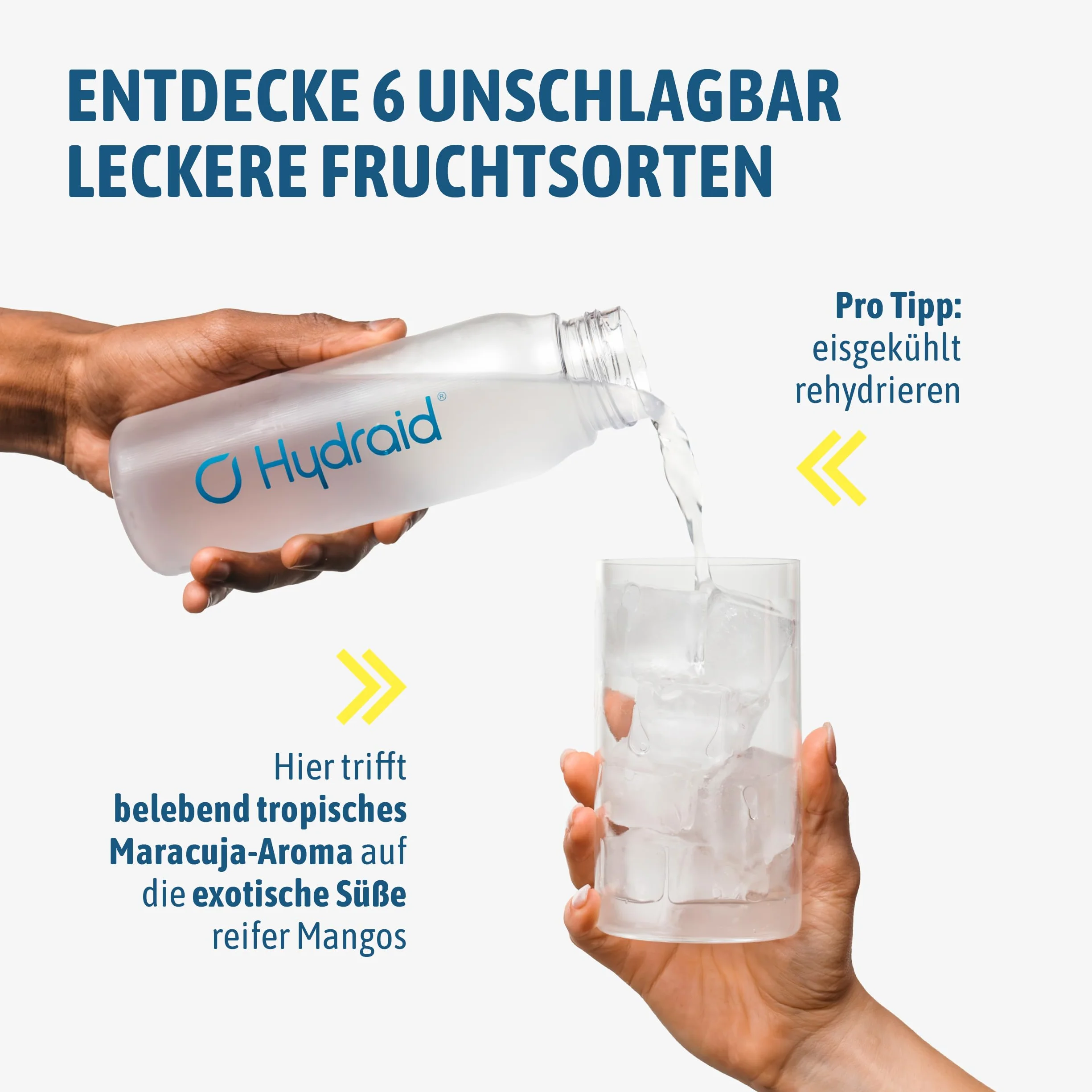 Hydraid Hydration Helper Electrolytes Powder Rapid Rehydration Recovery 25 saszetek Mango-Marakuja